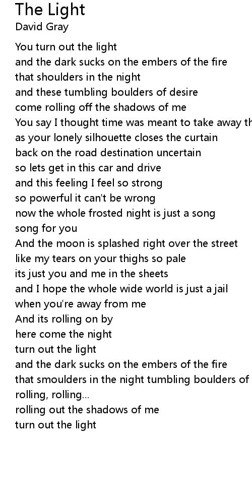 solidium the light lyrics