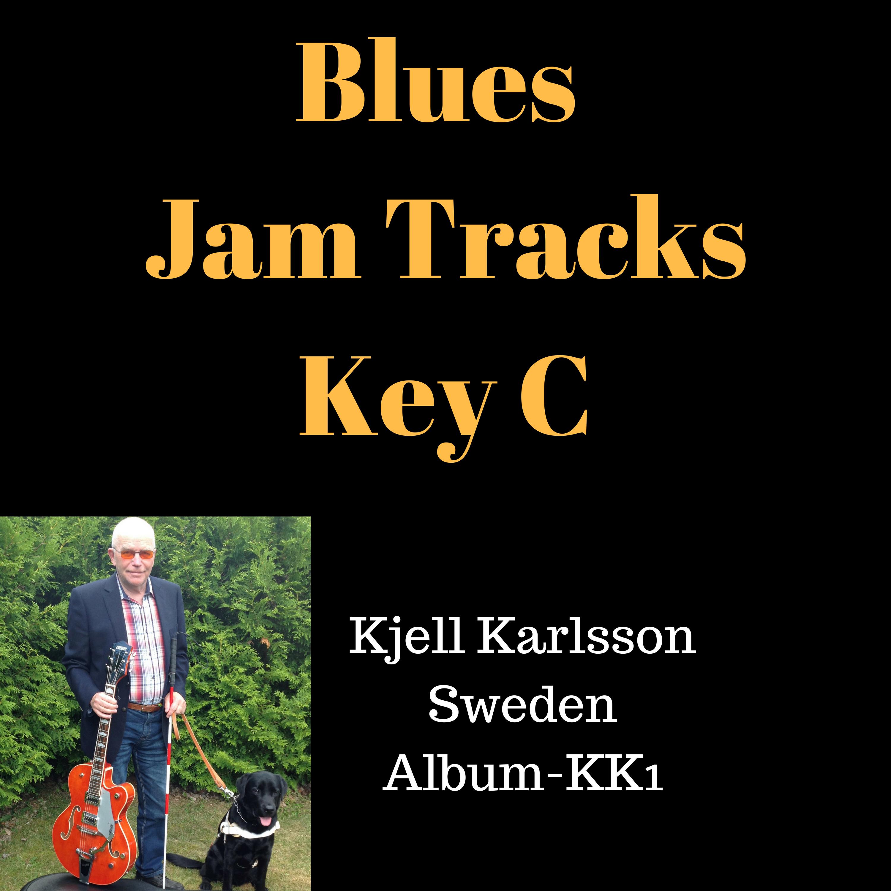 Blues jamtrack kk 009 key C