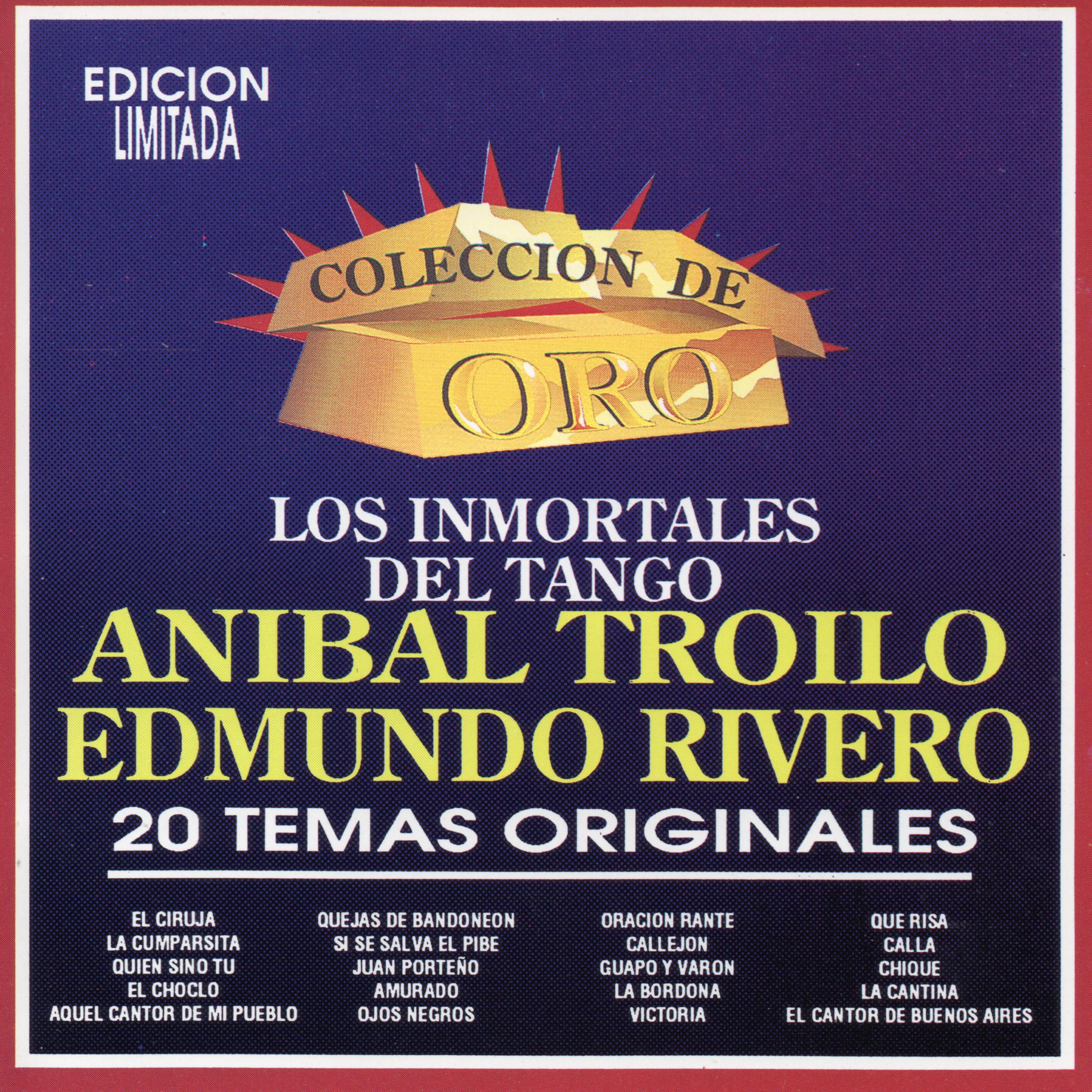 Coleccion De Oro Los Inmortales Del Tango