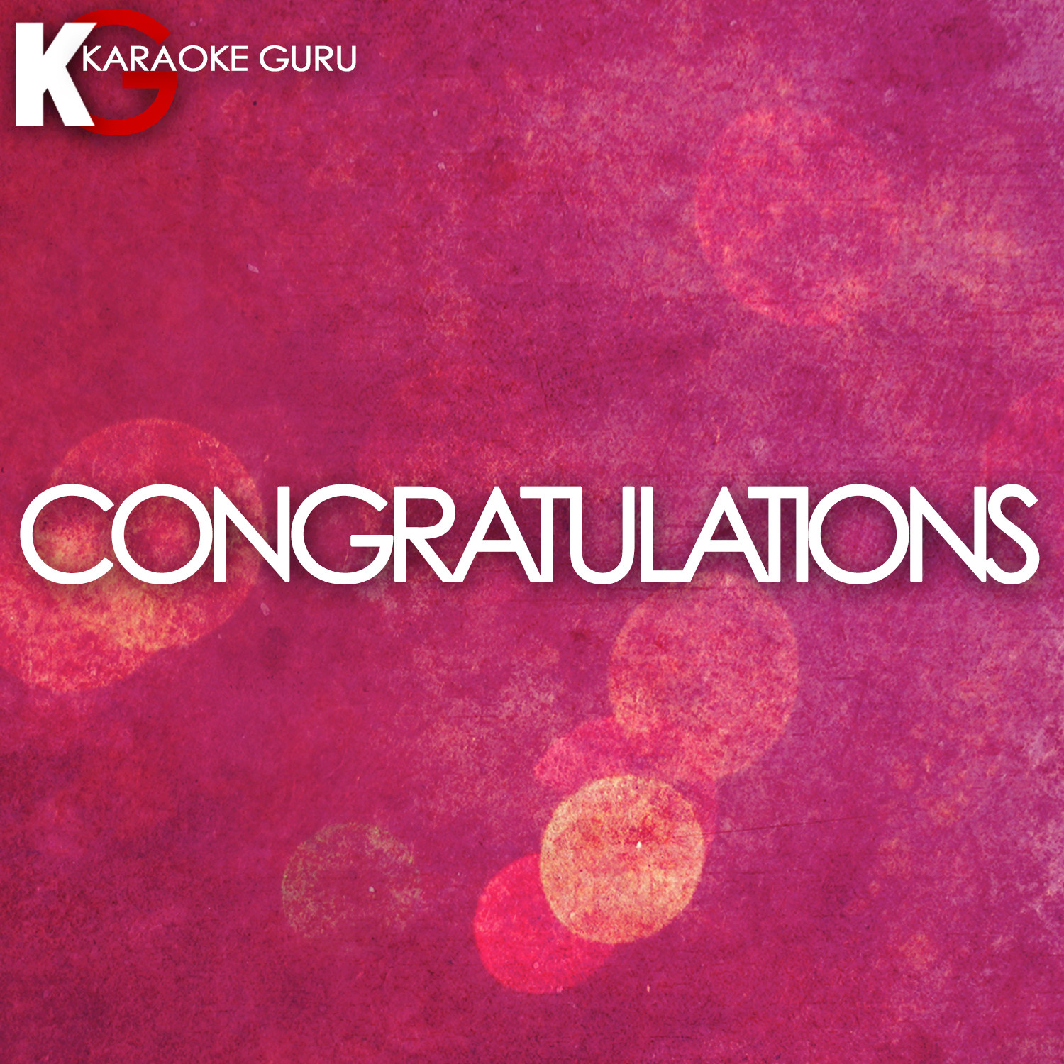 Congratulations (Karaoke)