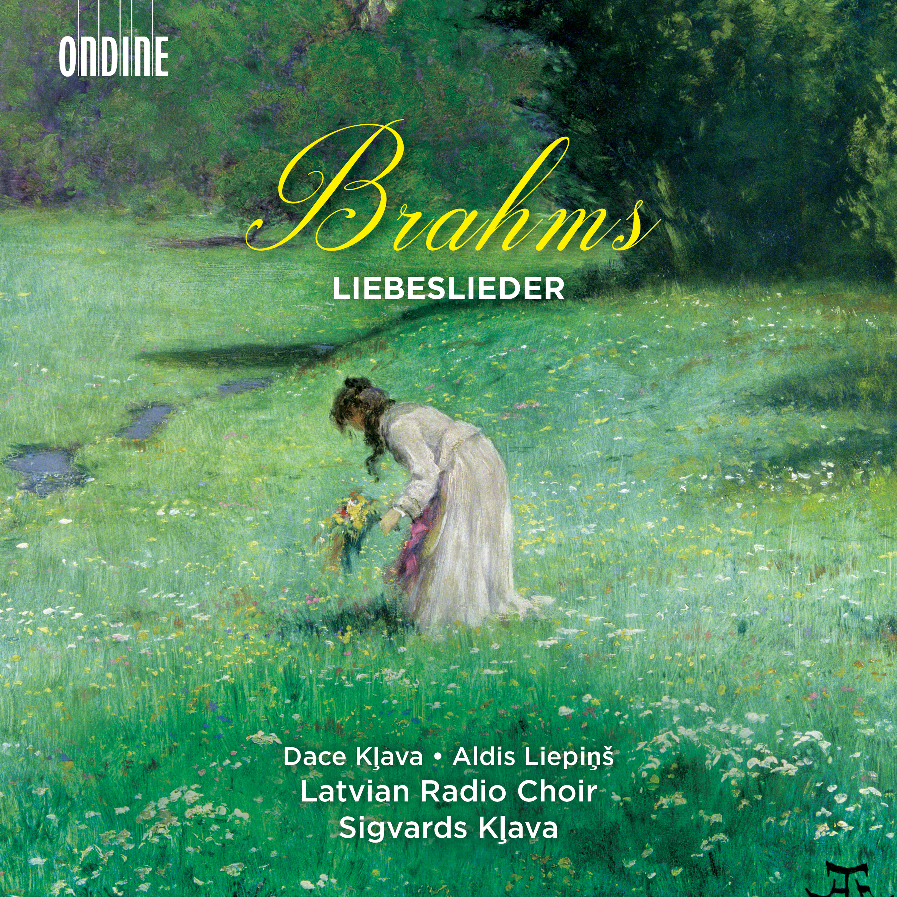 BRAHMS, J.: Liebeslieder Waltzes, Opp. 52 and 65 (excerpts) / Quartets, Opp. 64 and 92 (Latvian Radio Choir, D. Kļava, Liepiņš, S. Kļava)