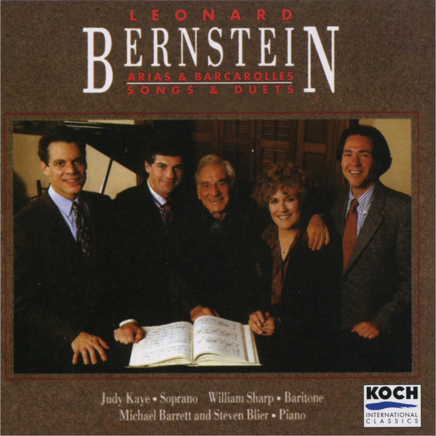 Bernstein: Arias And Barcarolles