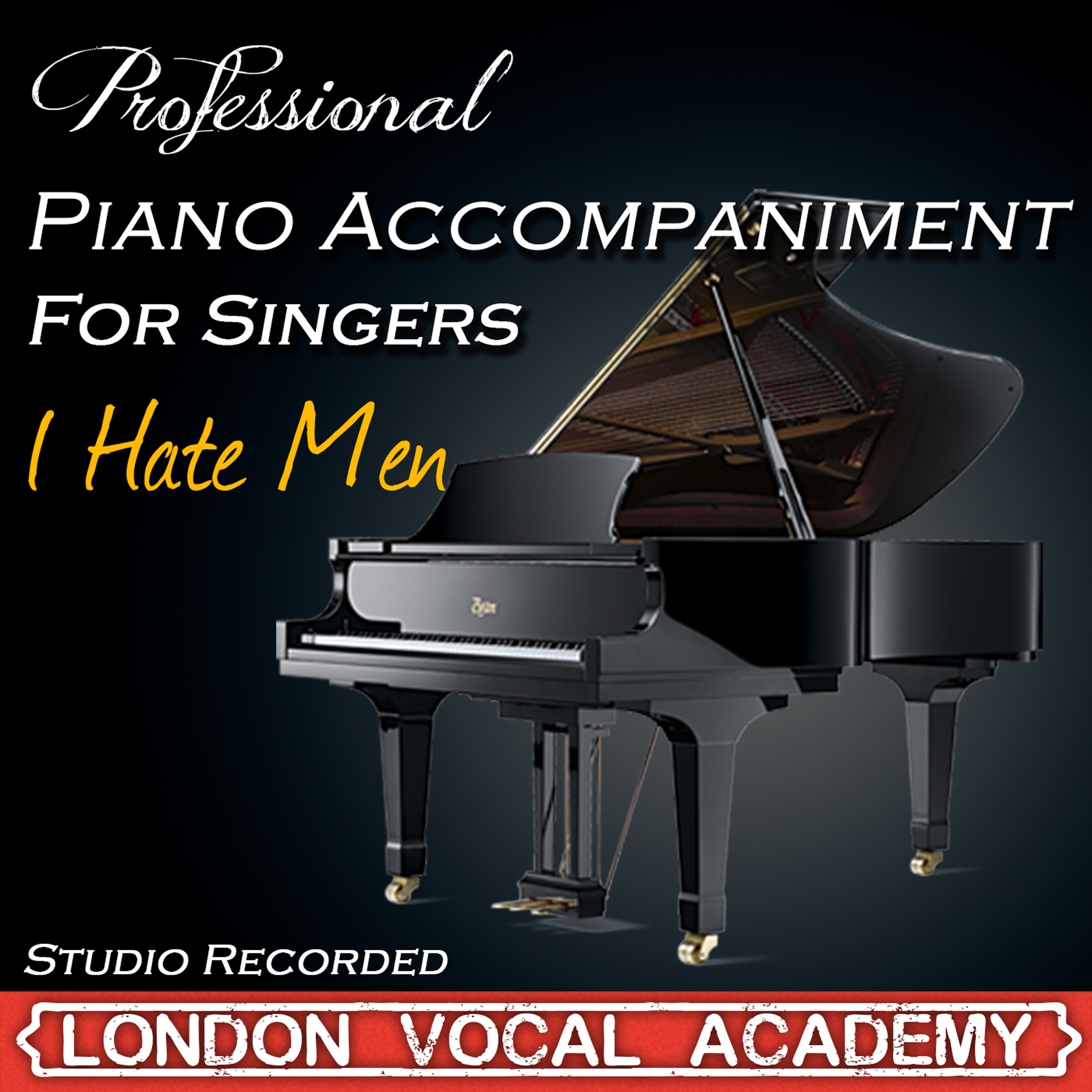 I Hate Men ('Kiss Me Kate' Piano Accompaniment) [Professional Karaoke Backing Track]