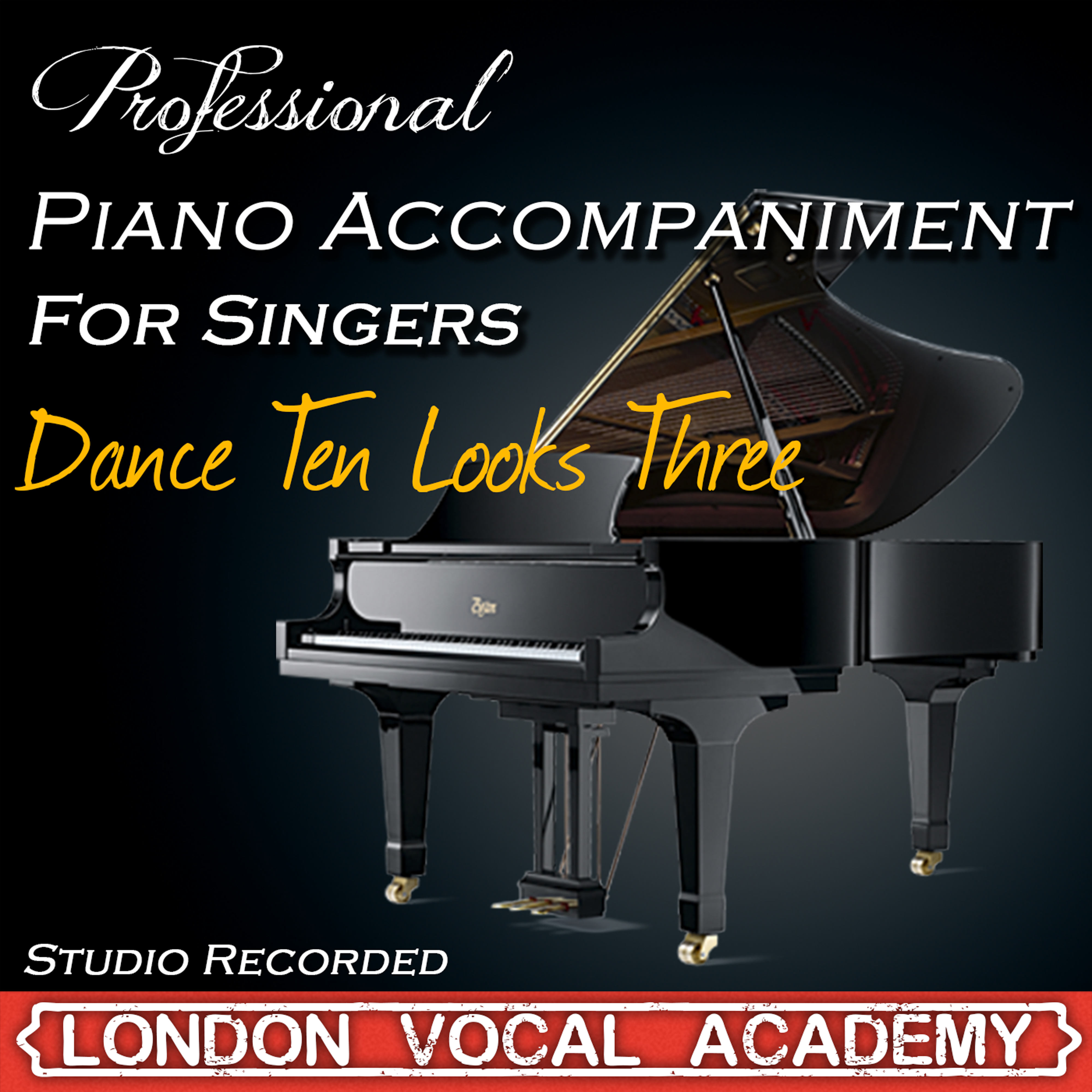 Dance Ten Looks Three ('A Chorus Line' Piano Accompaniment) [Professional Karaoke Backing Track]