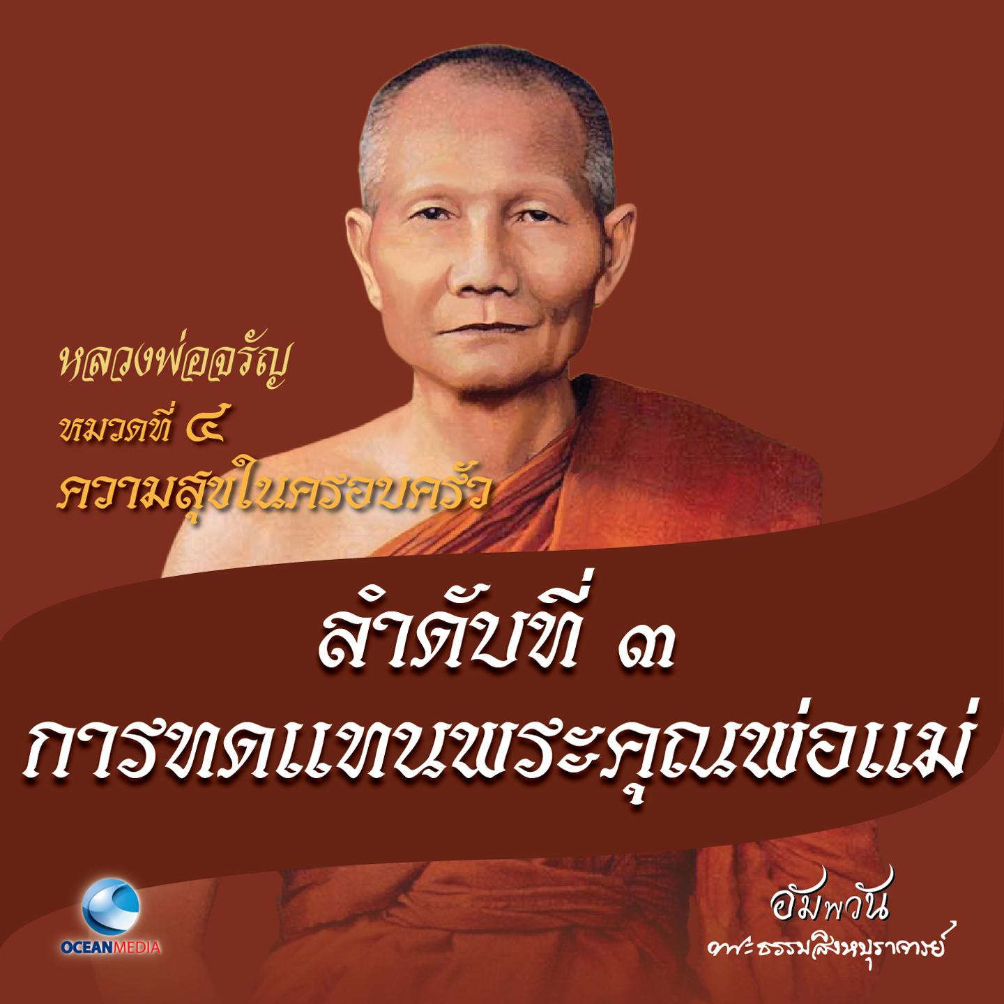 หมวดที่ 4 ความสุขในครอบครัว - ลำดับที่ 3 การทดแทนพระคุณพ่อแม่