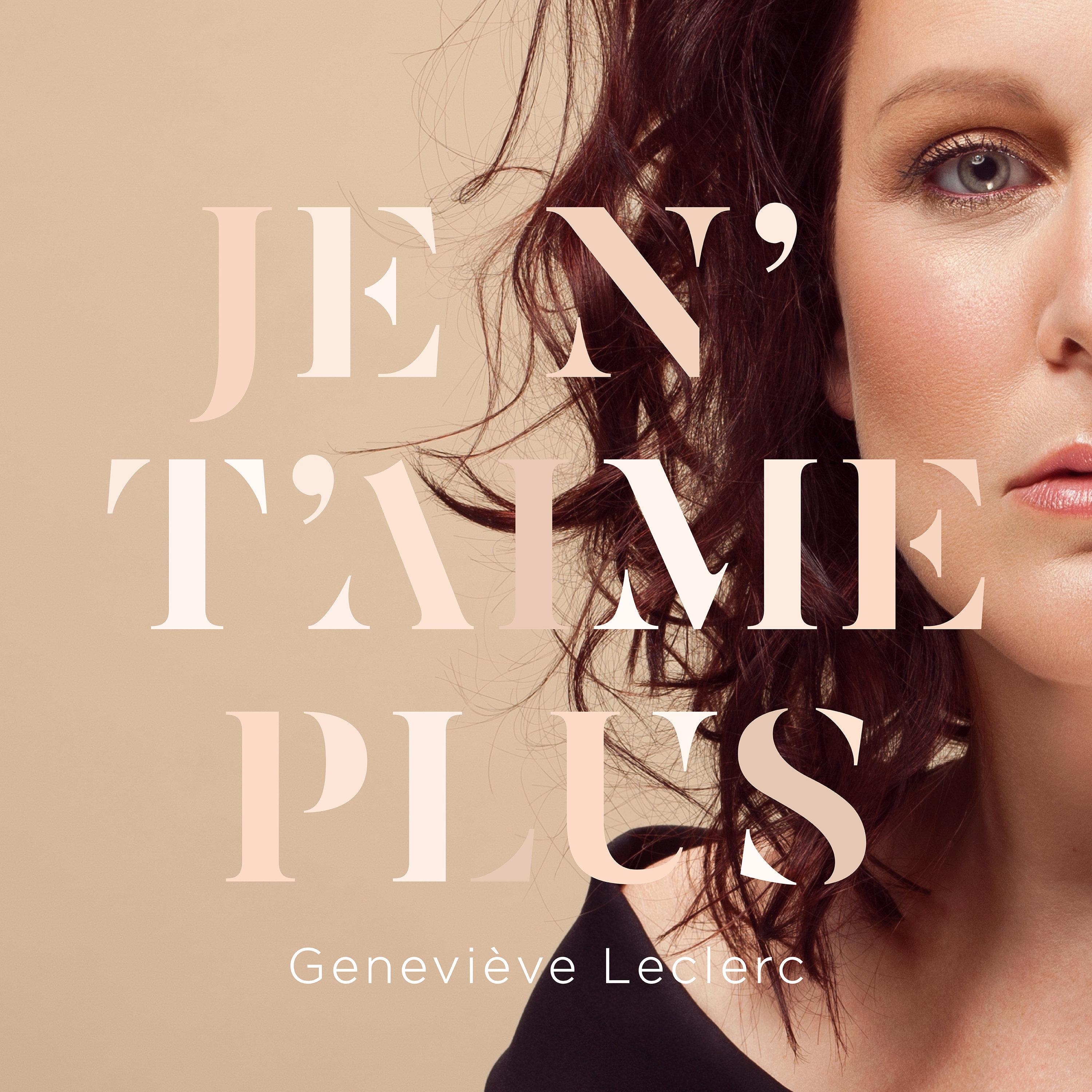 Je n't'aime plus - Single