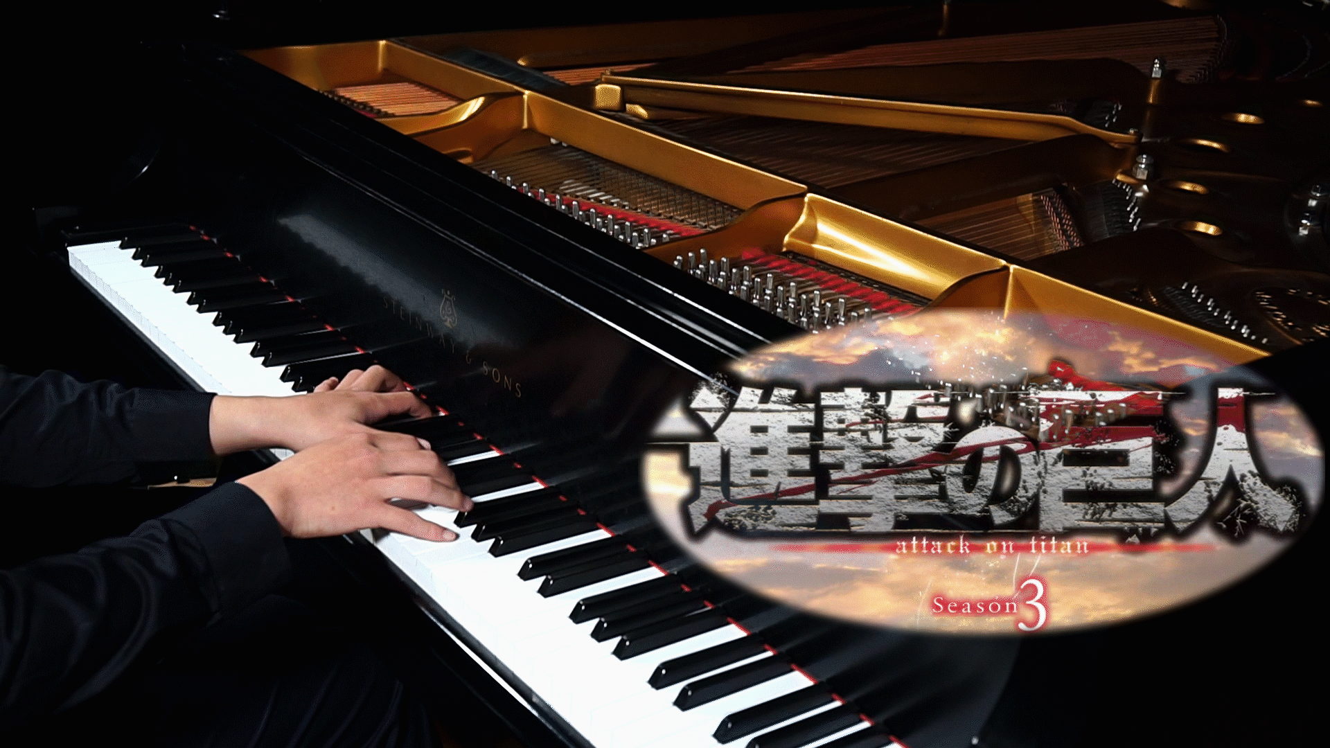 Red Swan【巨人第三季OP钢琴版】（翻自 YOSHIKI） 