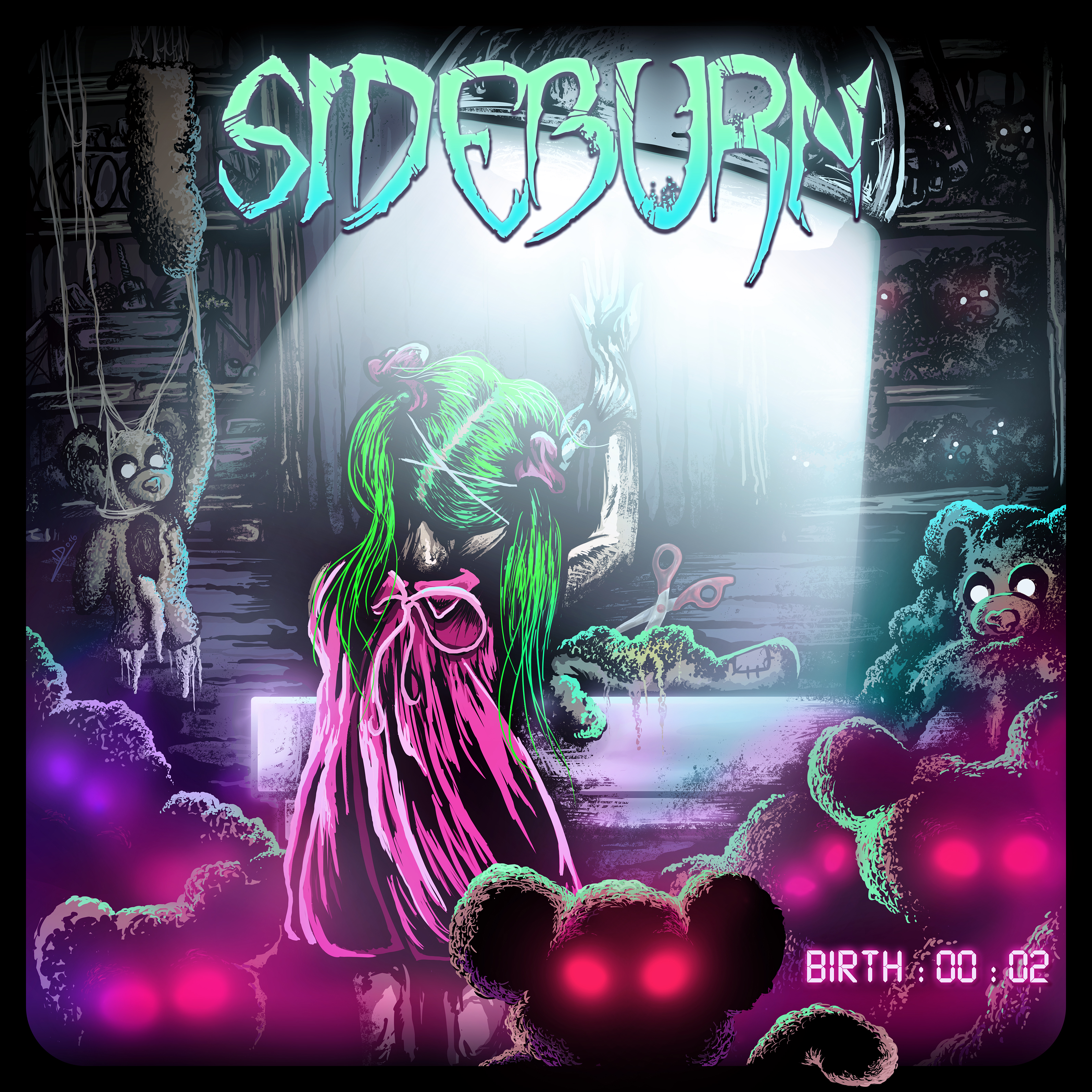 SIDEBURN - "BIRTH : 00:02"