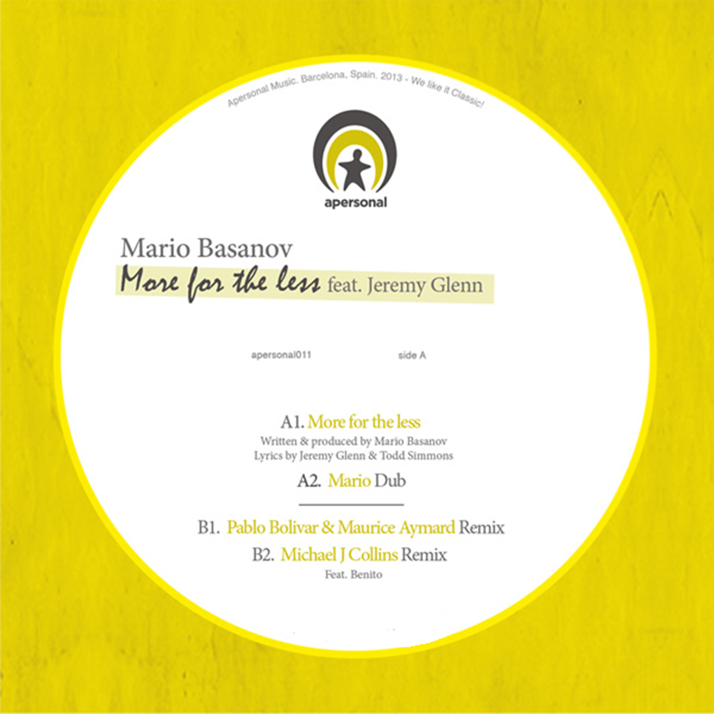 More for The Less (Pablo Bolivar & Maurice Aymard Remix)