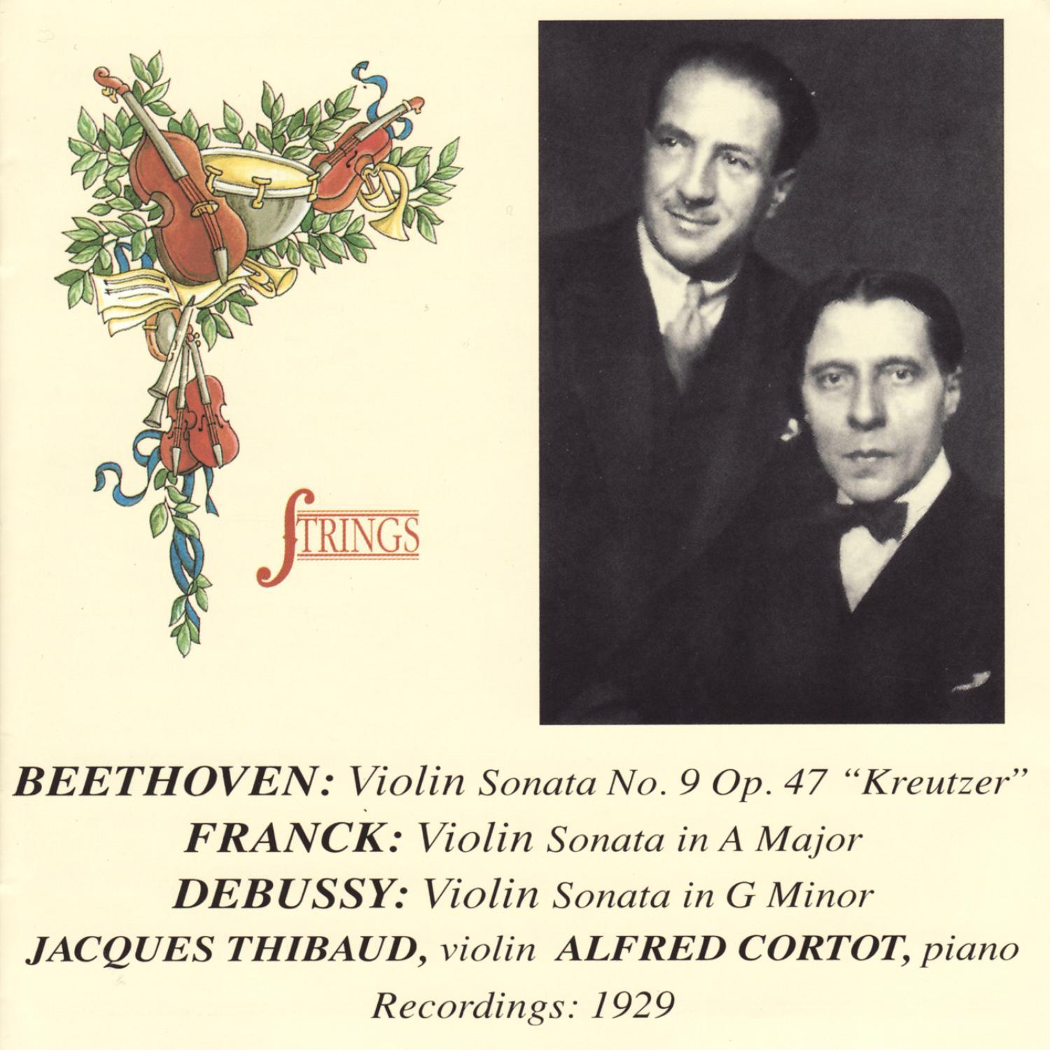 Sonata for Violin and Piano in G Minor, L. 140: II. Interméde