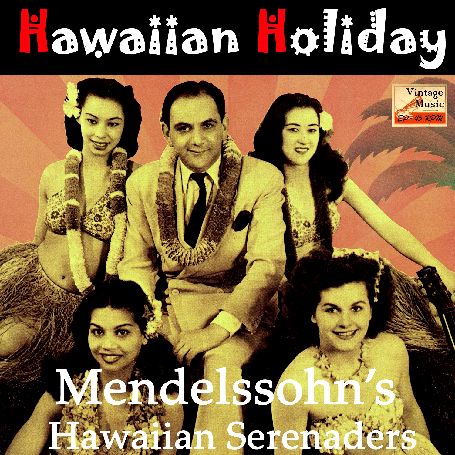 Vintage World Nº 45 - EPs Collectors "Hawaiian Holiday Serenade" (Steel Guitar)