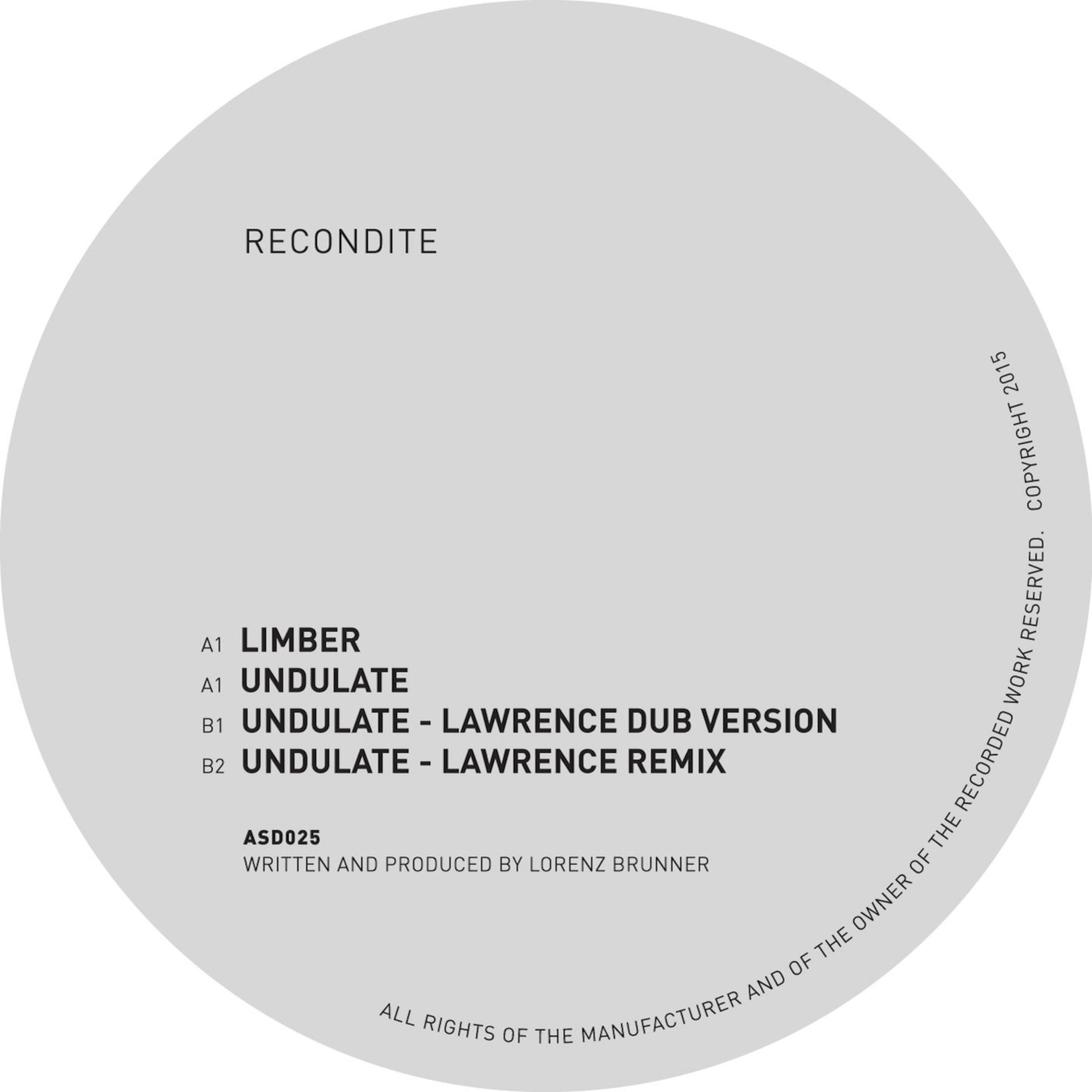 Undulate (Lawrence Dub Version)