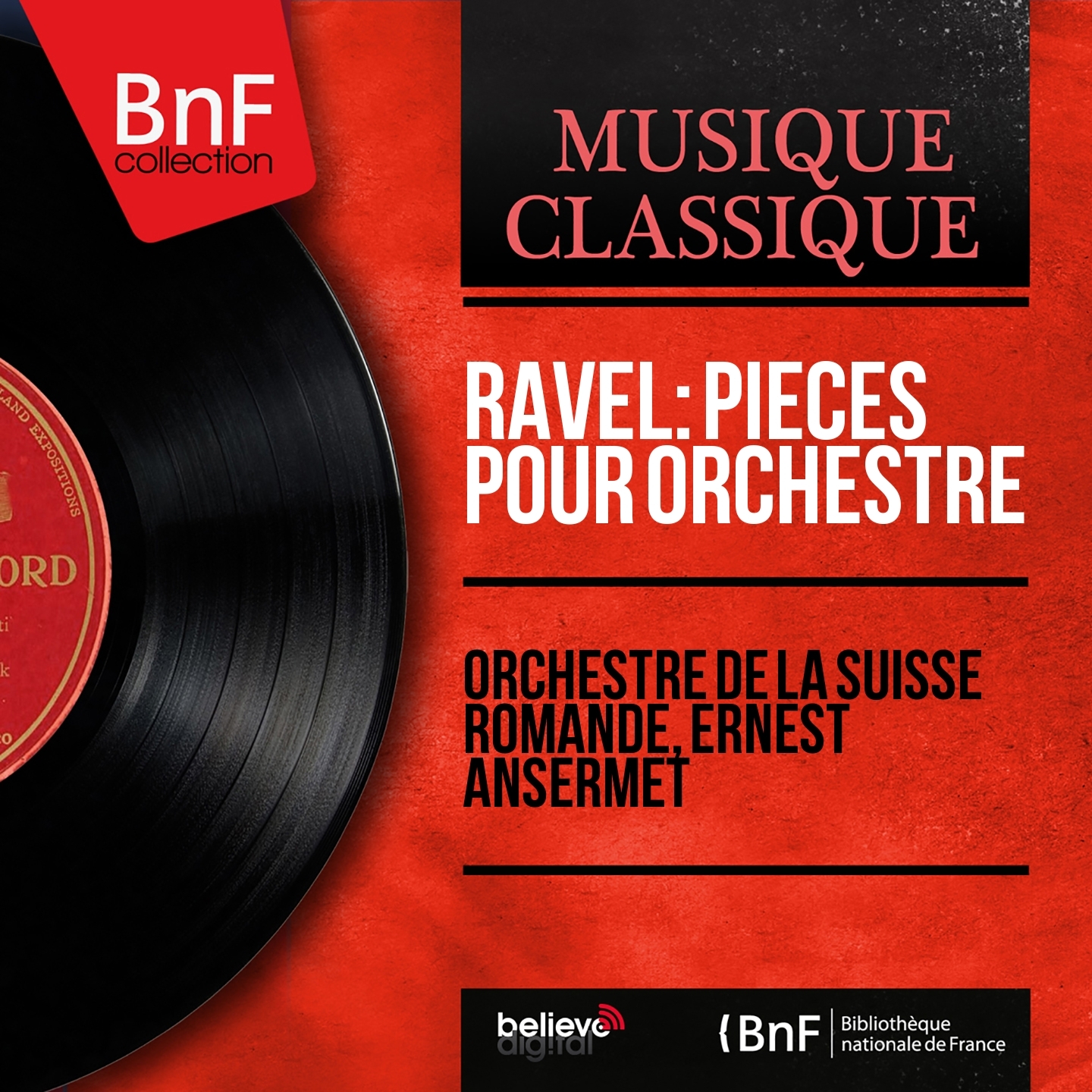 Ravel: Pièces pour orchestre (Mono Version)