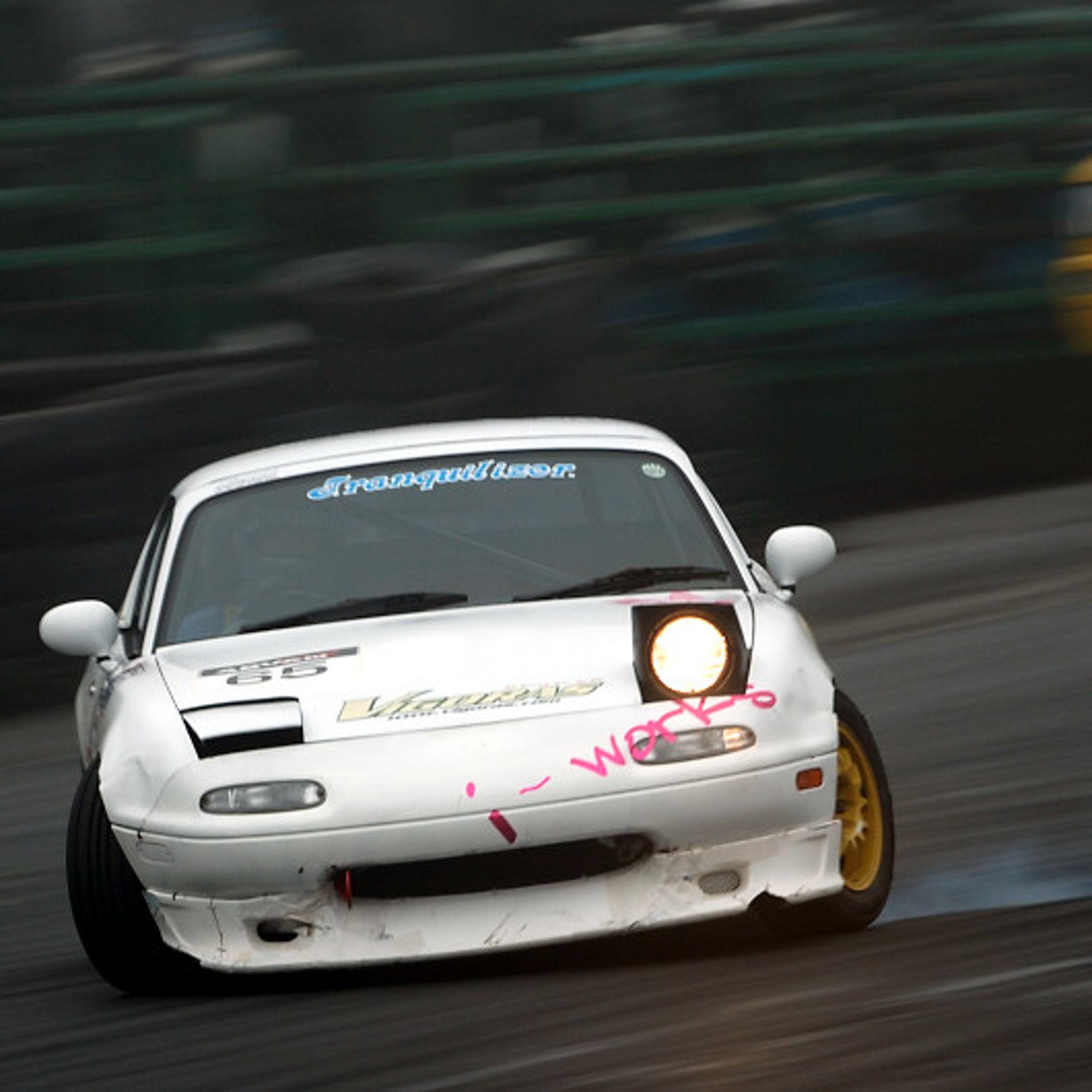 Miata drifts