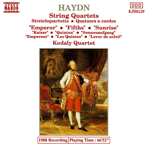 HAYDN: String Quartets Nos. 61-63