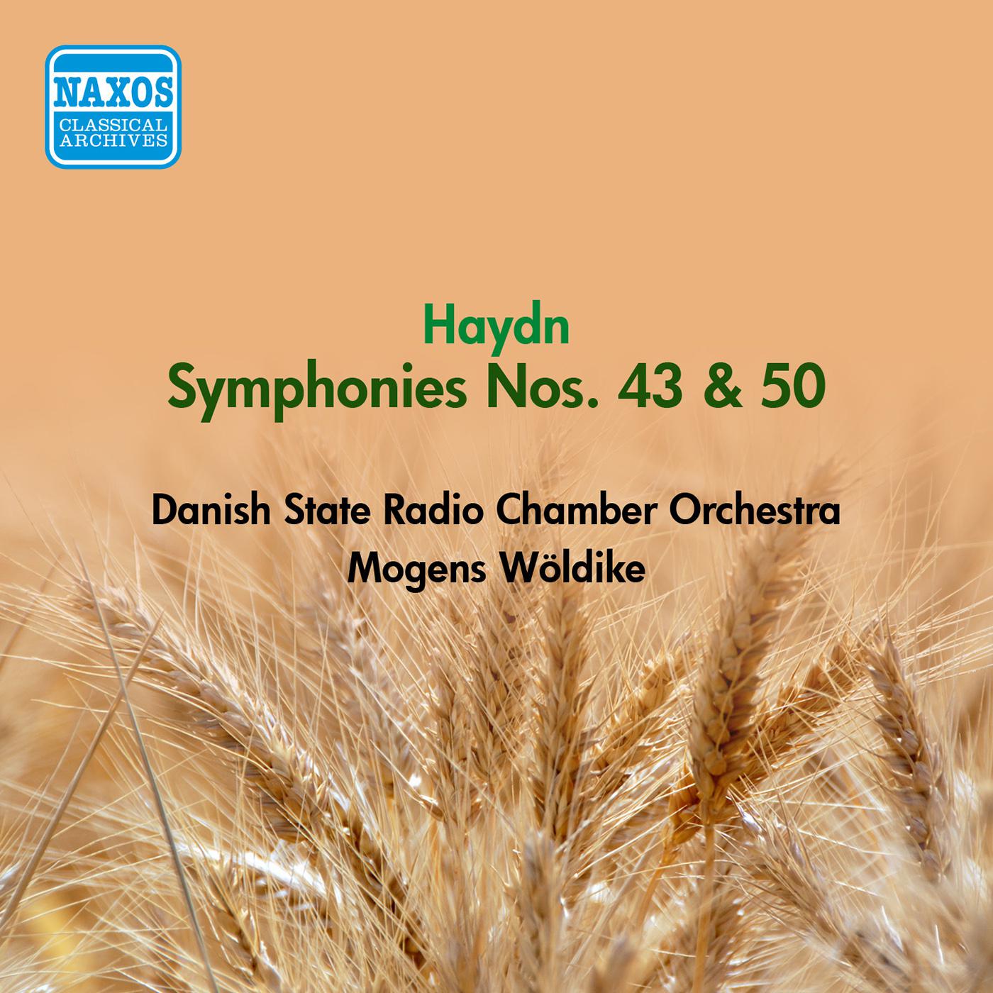 HAYDN, F.J.: Symphonies Nos. 43, 50 (Woldike) (1952)