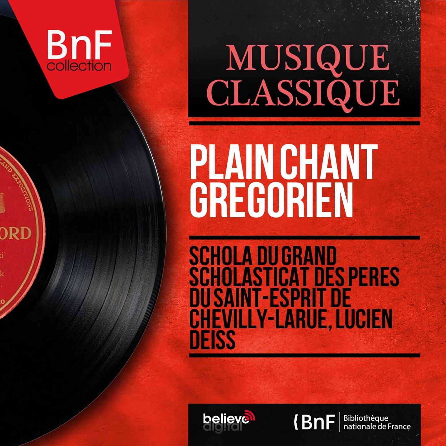 Plain Chant Gregorien (Mono Version)