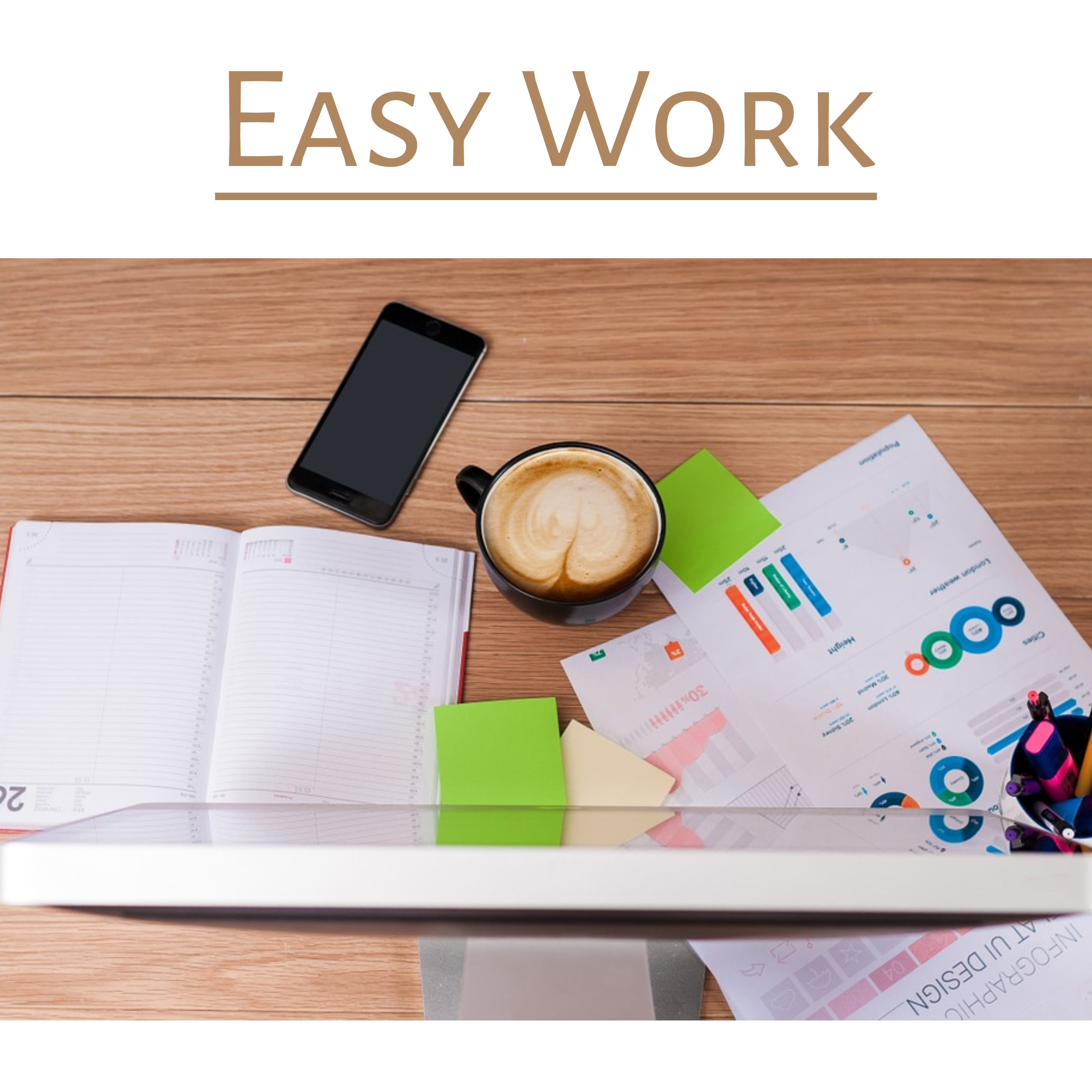 Easy Work – Songs for Study, Mozart, Bach to Work, Sounds Help Pass the Exam, Concentration After Work