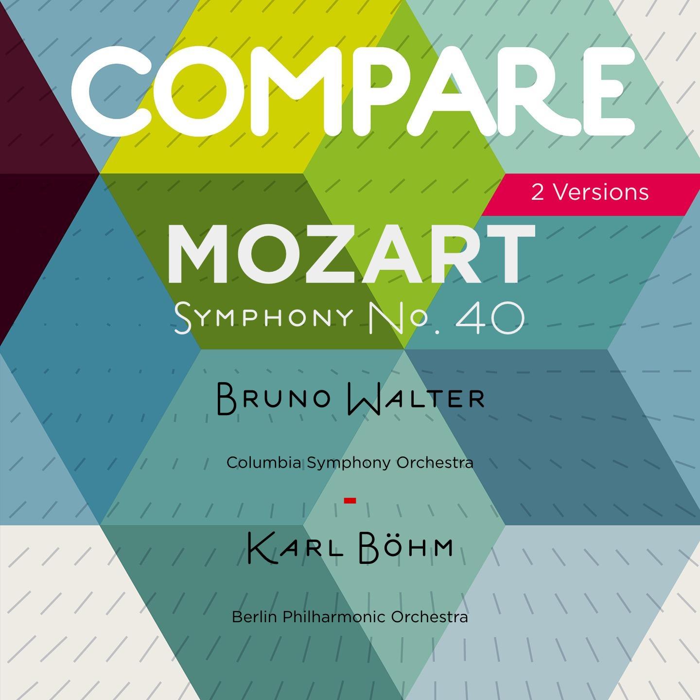 Mozart: Symphony No. 40, Bruno Walter vs. Karl Böhm