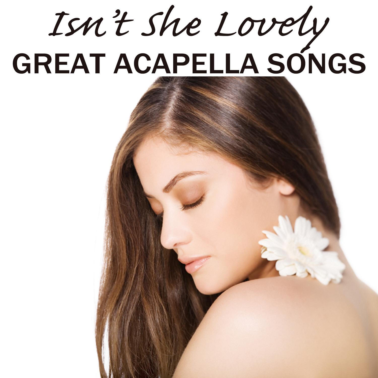 Isn't She Lovely: Great Acapella Songs