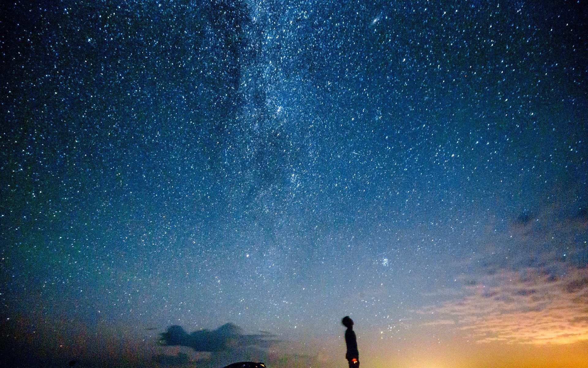 夜空繁星