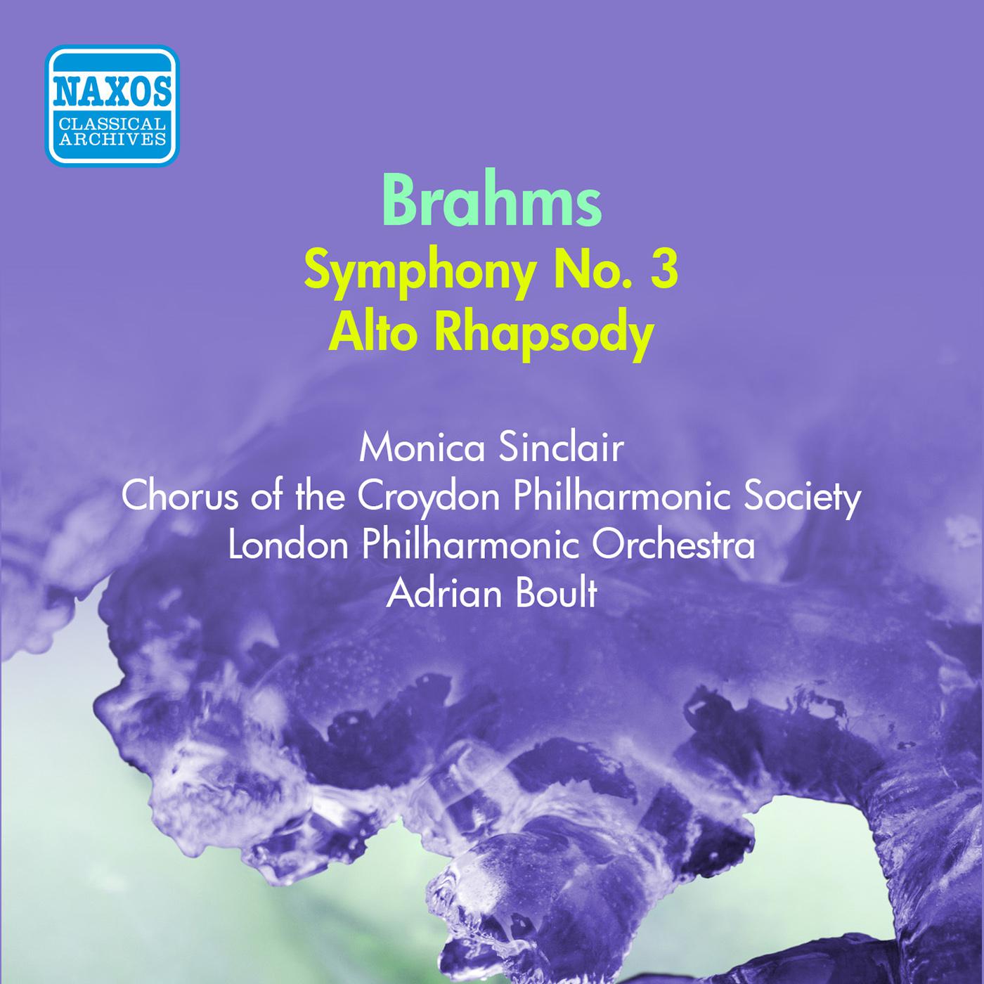 BRAHMS: Symphony No. 3 (Boult) (1954)