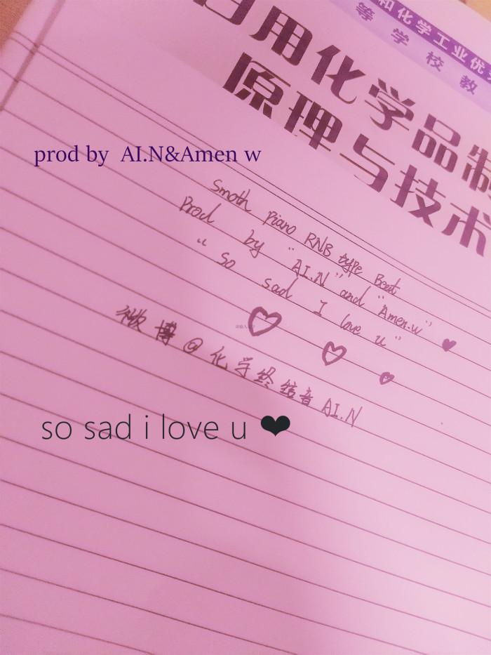 (SOLD)so sad i love u（Prod by AI.N&AMEN.W）