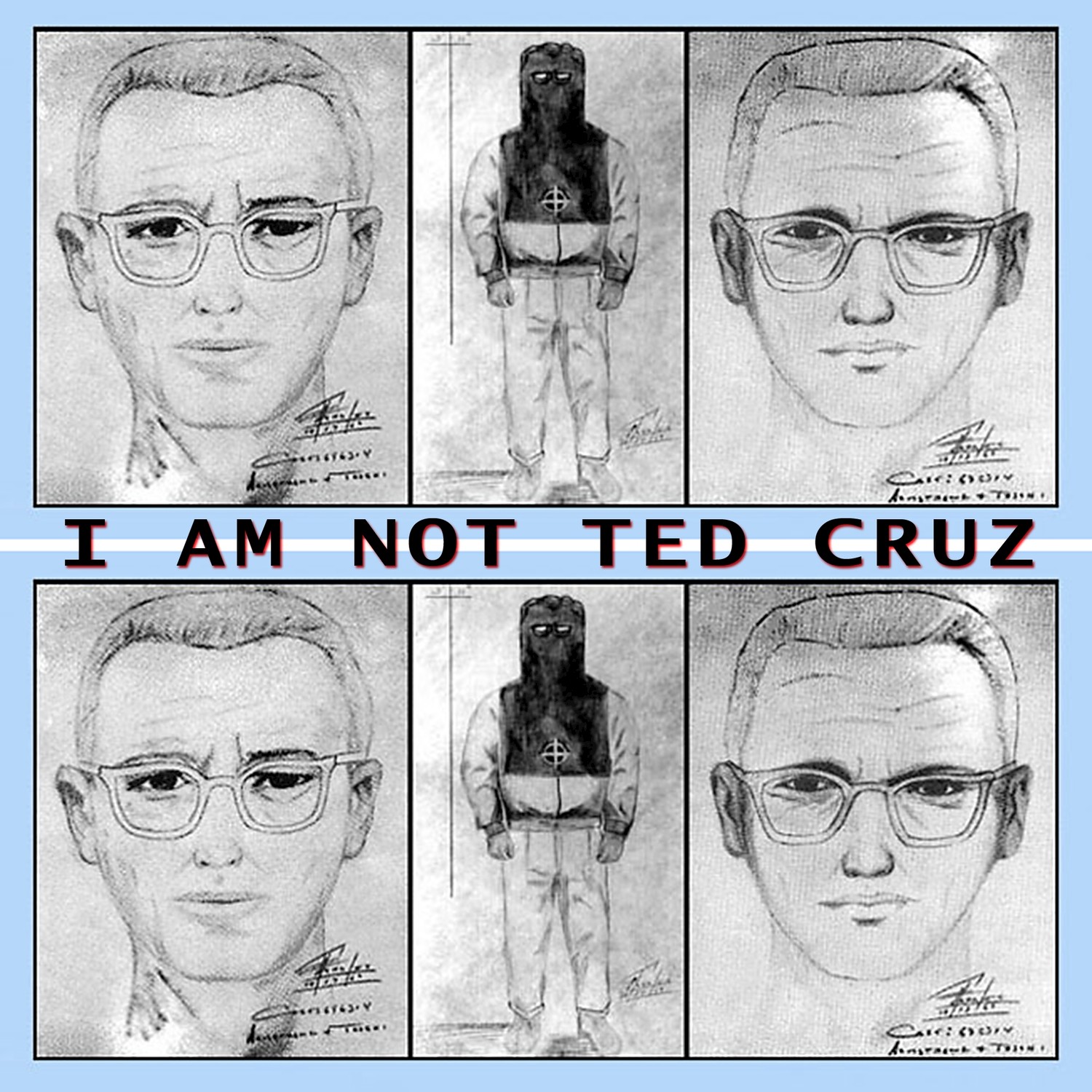 Ted Cruz, Zodiac Killer