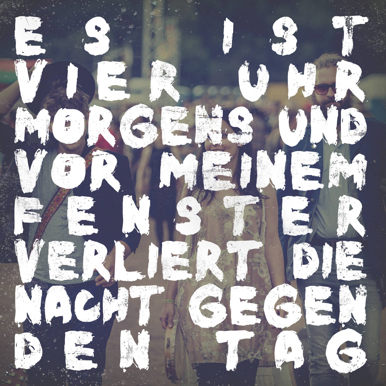 Es ist vier Uhr morgens und vor meinem Fenster verliert die Nacht gegen den Tag