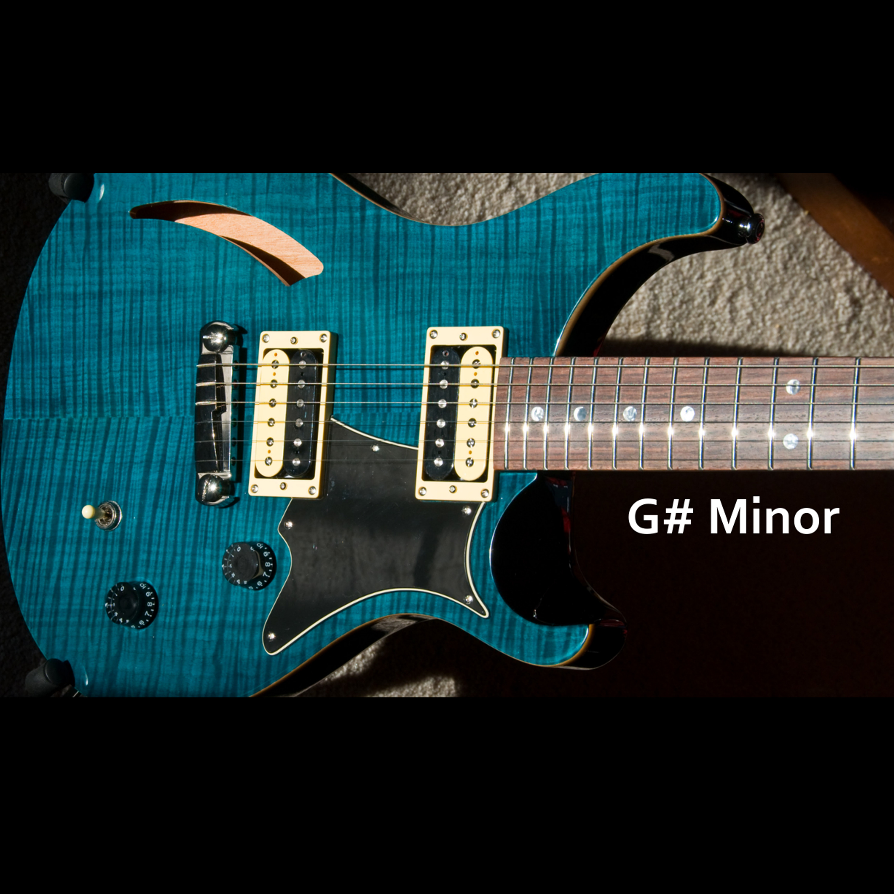 Chill Mellow Groove Guitar Backing Track in G# Minor