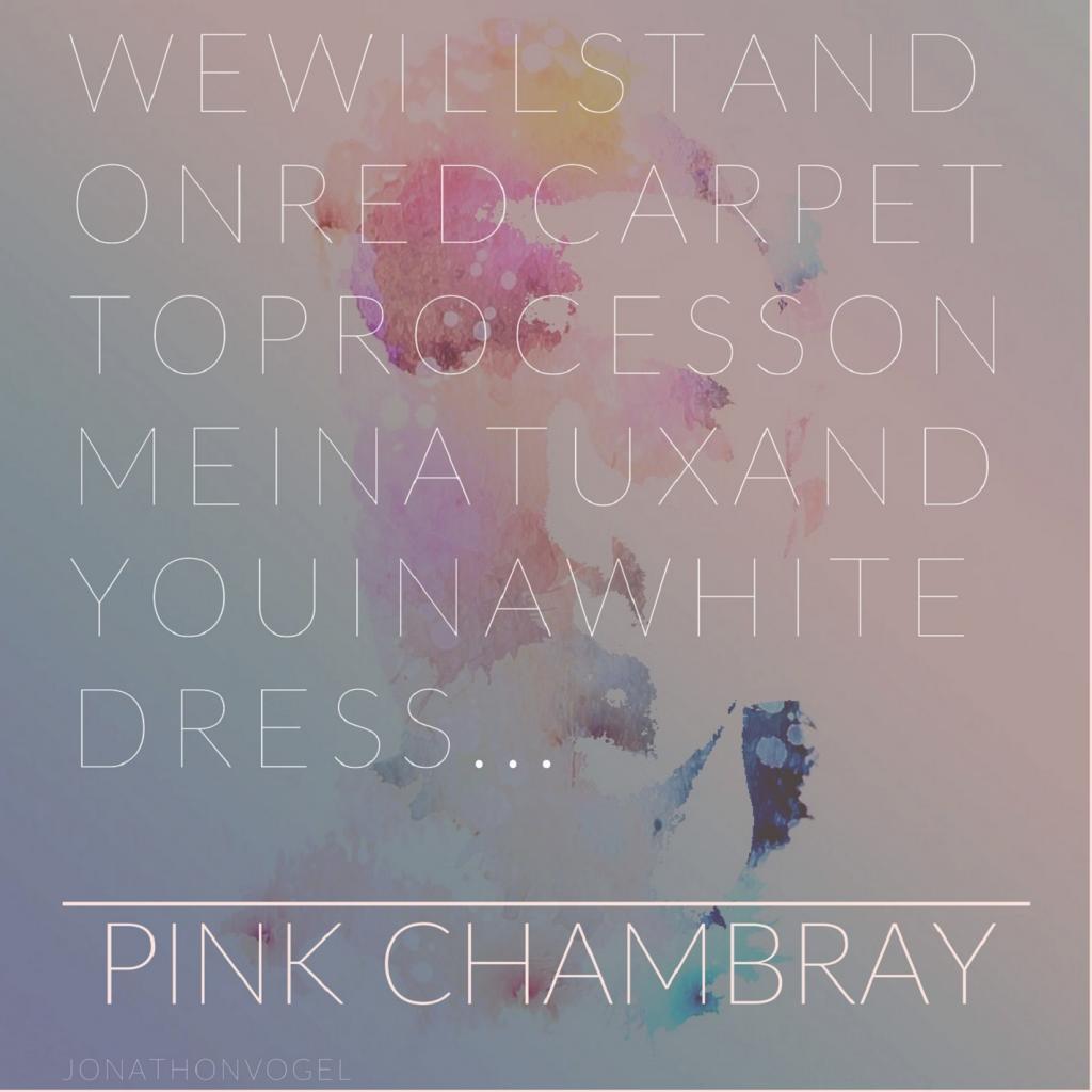 Pink Chambray