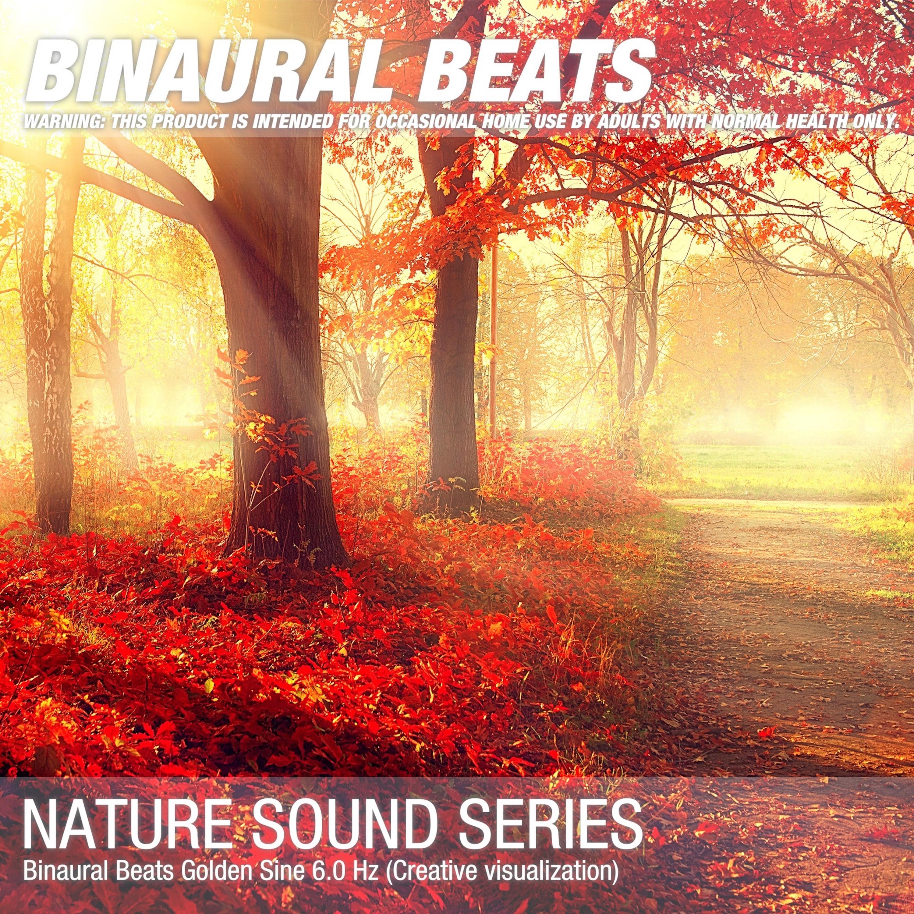 Binaural Beats Golden Sine 6.0 Hz (Creative visualization) 01