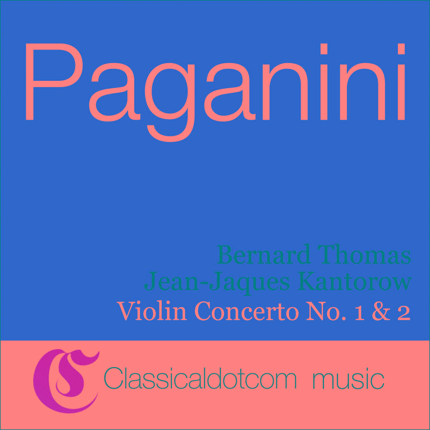 Niccolò Paganini, Violin Concerto No. 1 In D, Op. 6