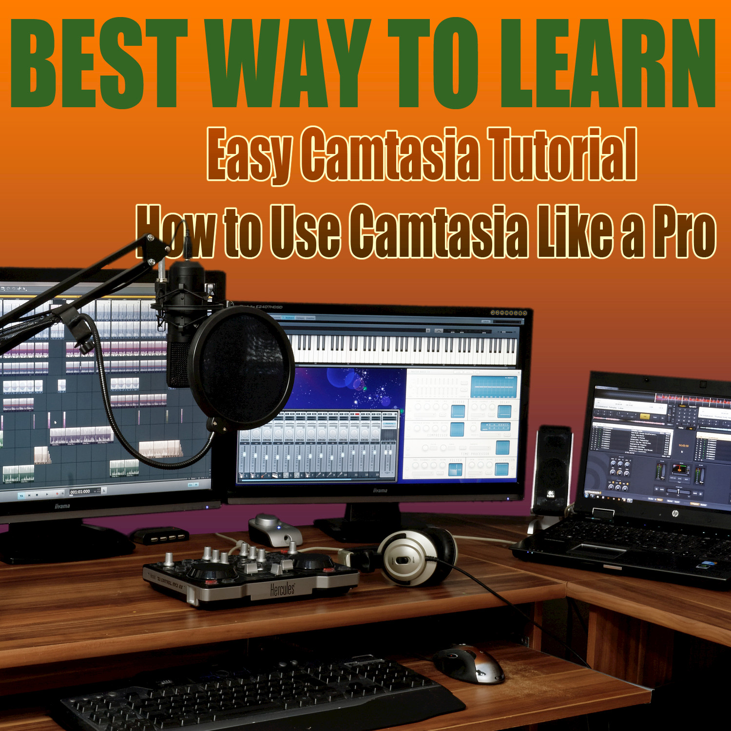 Easy Camtasia Tutorial (How to Use Camtasia Like a Pro)