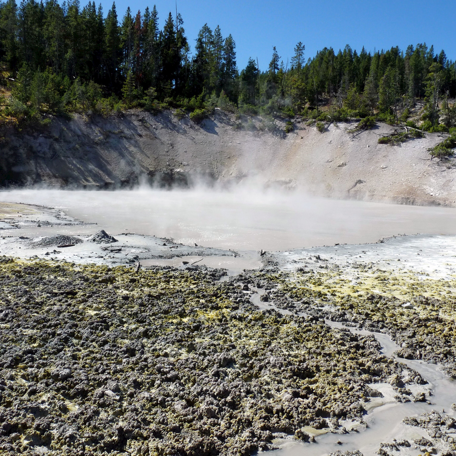 Yellowstone Boiling Mud - Single