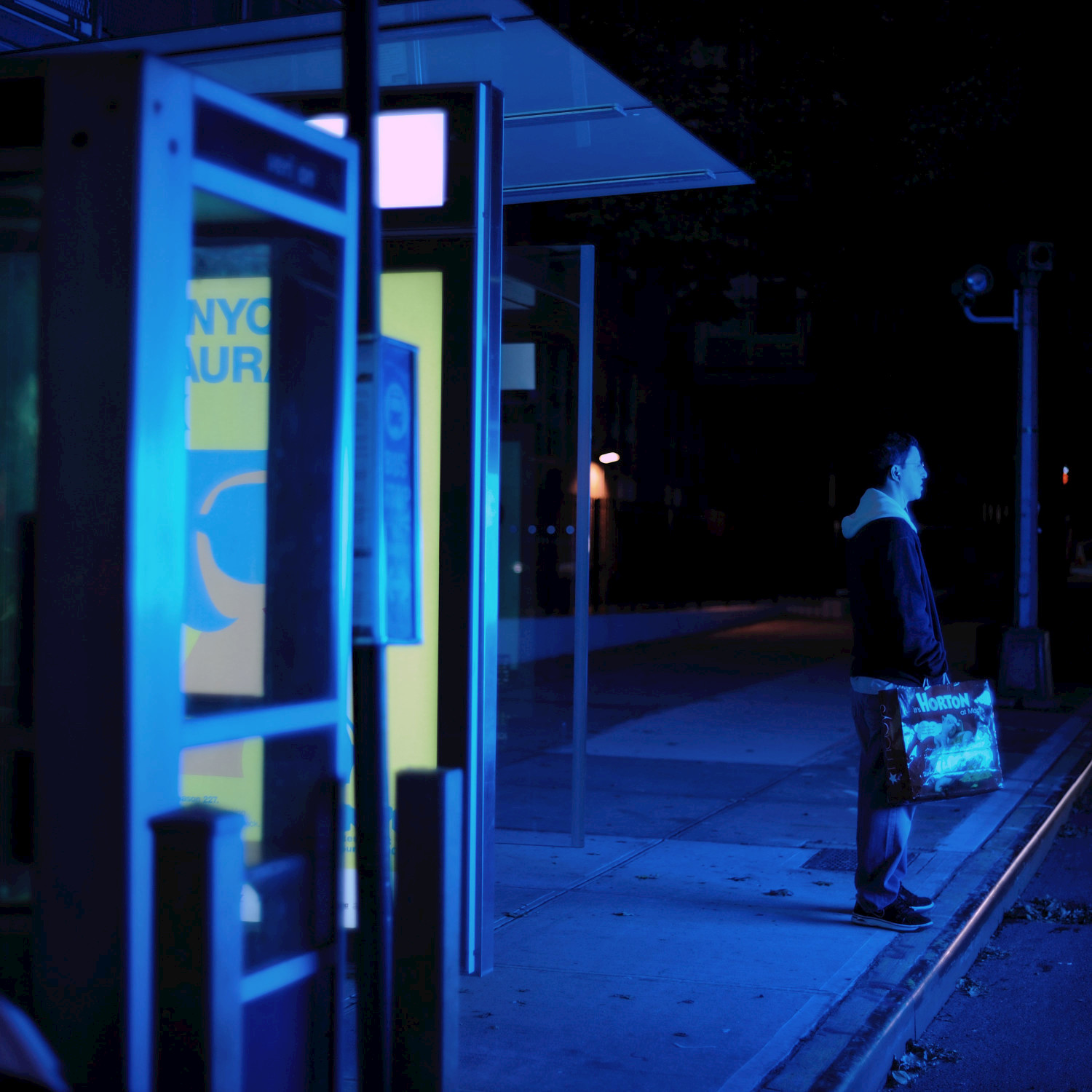 Waiting at the Bus Stop