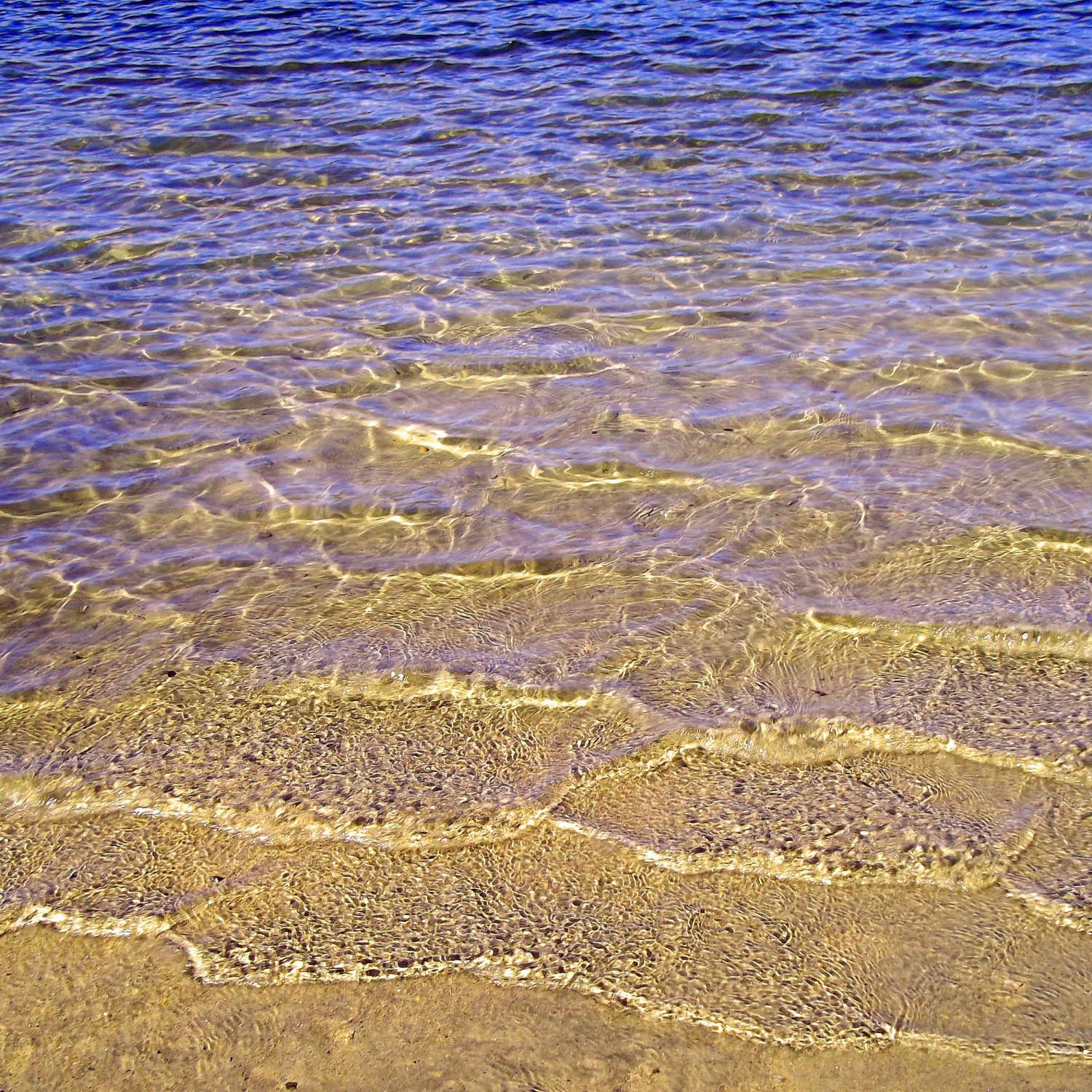 Waves On a Sandy Beach