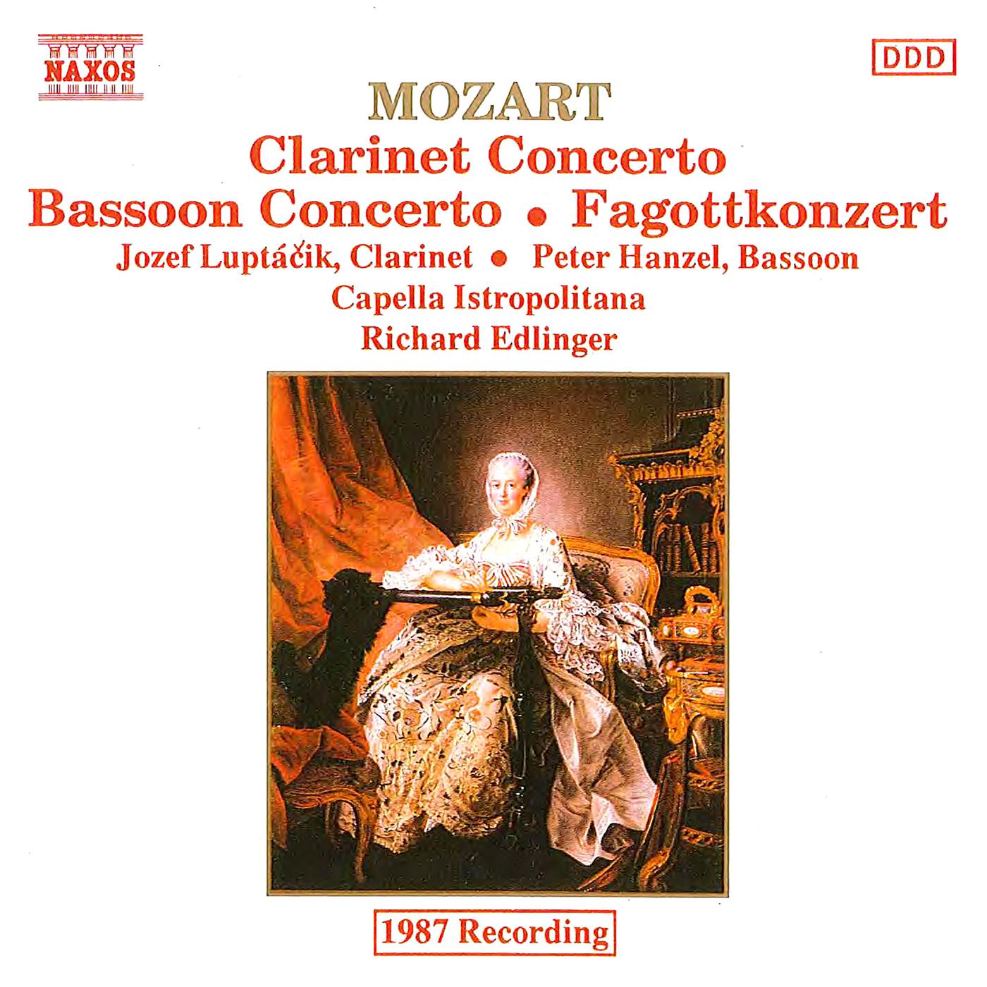 MOZART: Clarinet and Bassoon Concertos