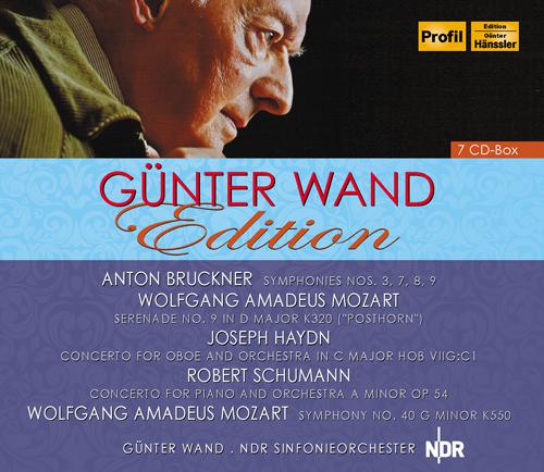 Orchestral Music - BRUCKNER, A. / HAYDN, J. / SCHUMANN, R. / MOZART, W.A. (North German Radio Symphony, Wand) (1983-2000)