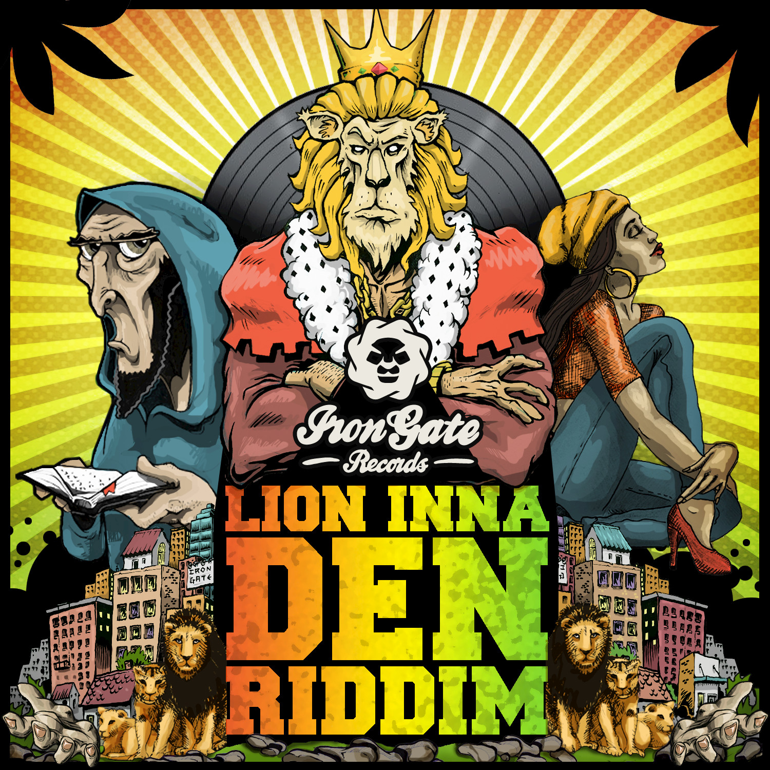 Lion Inna Den Riddim (Instrumental)