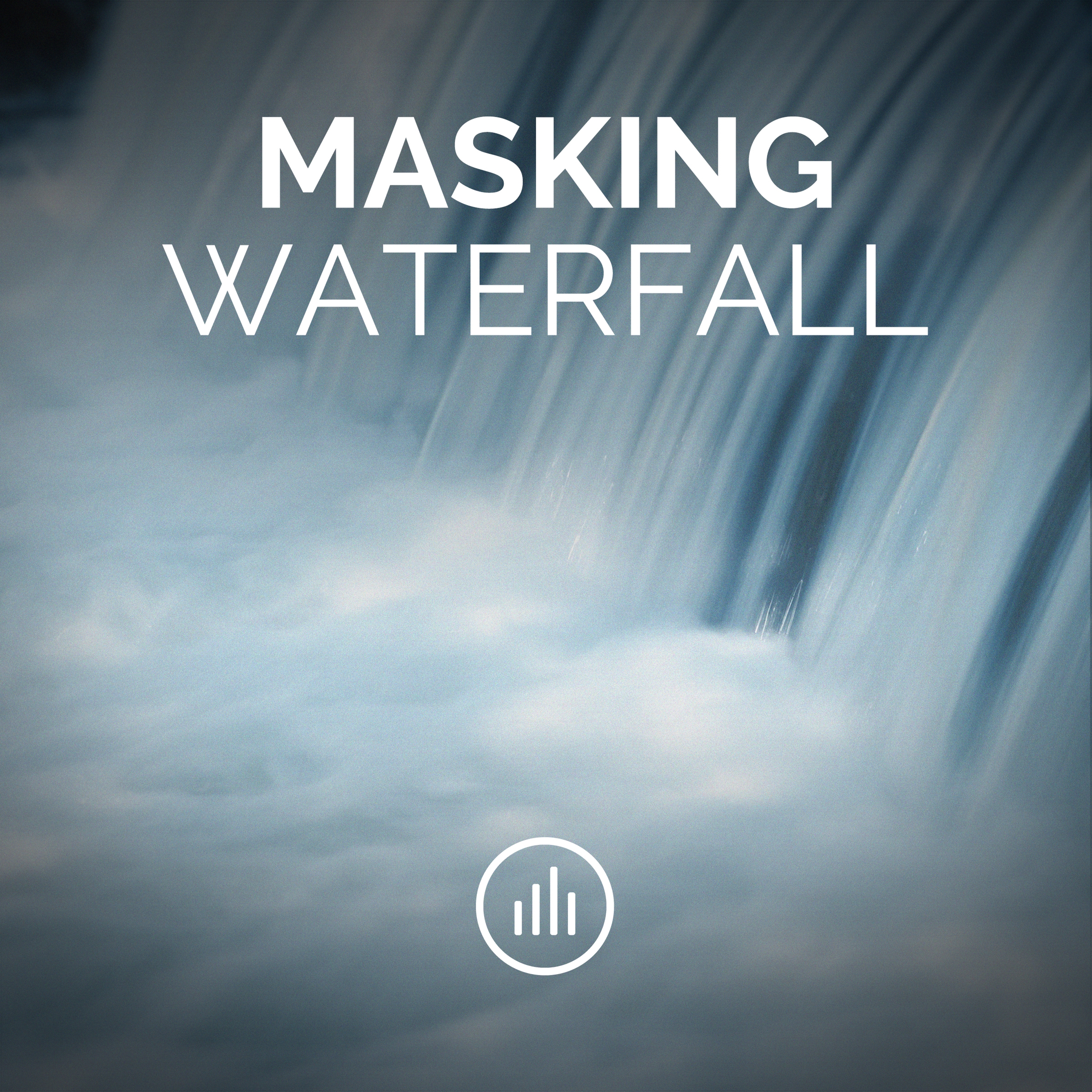 White-Shielded Masking Waterfall (Bright)