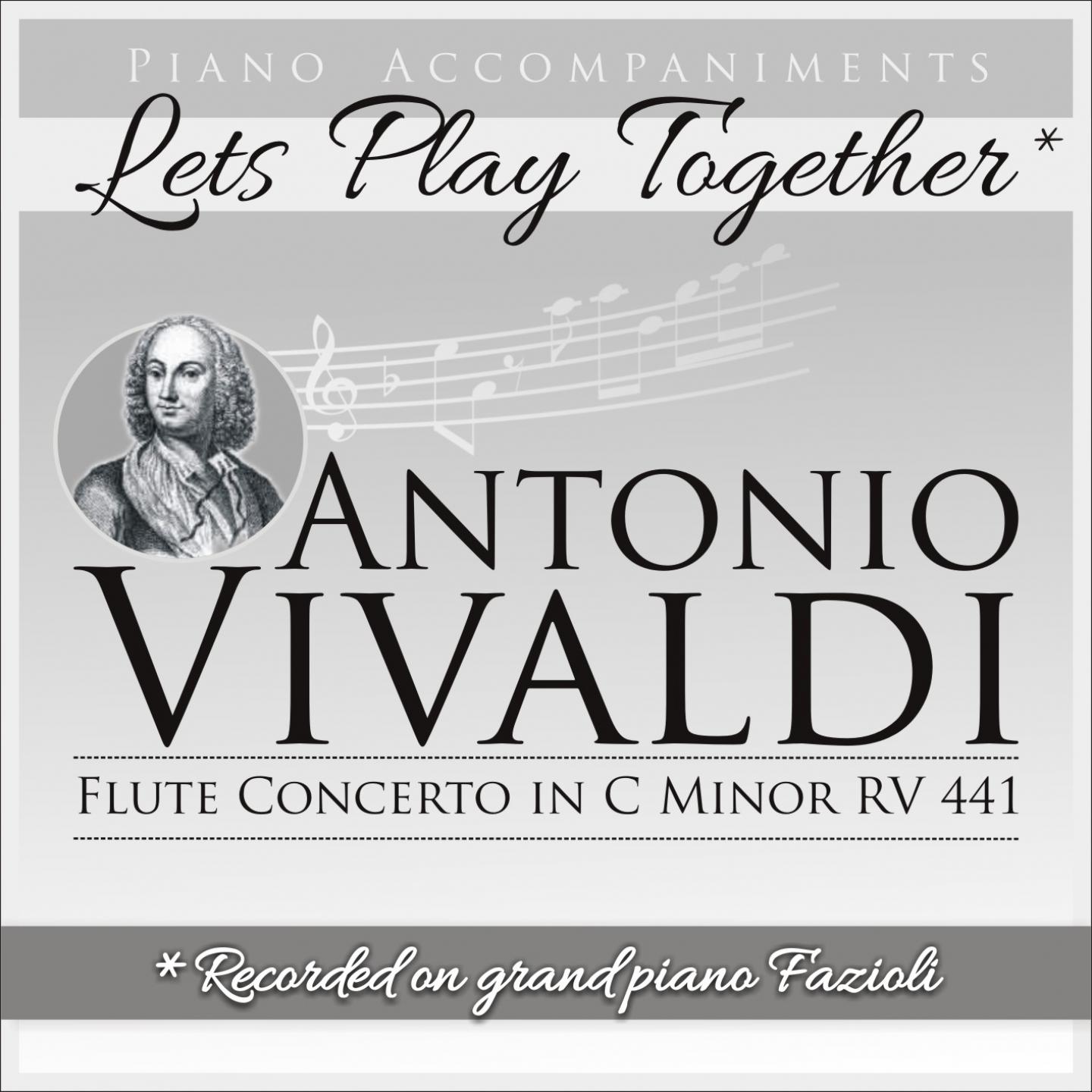 Flute Concerto in C Minor, RV 441: III. Allegro (Piano Accompaniment)