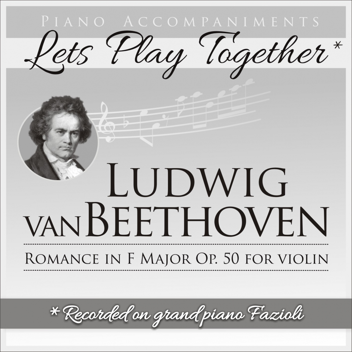 Romance in F Major, Op. 50 (Piano Arrangement and Accompaniment)