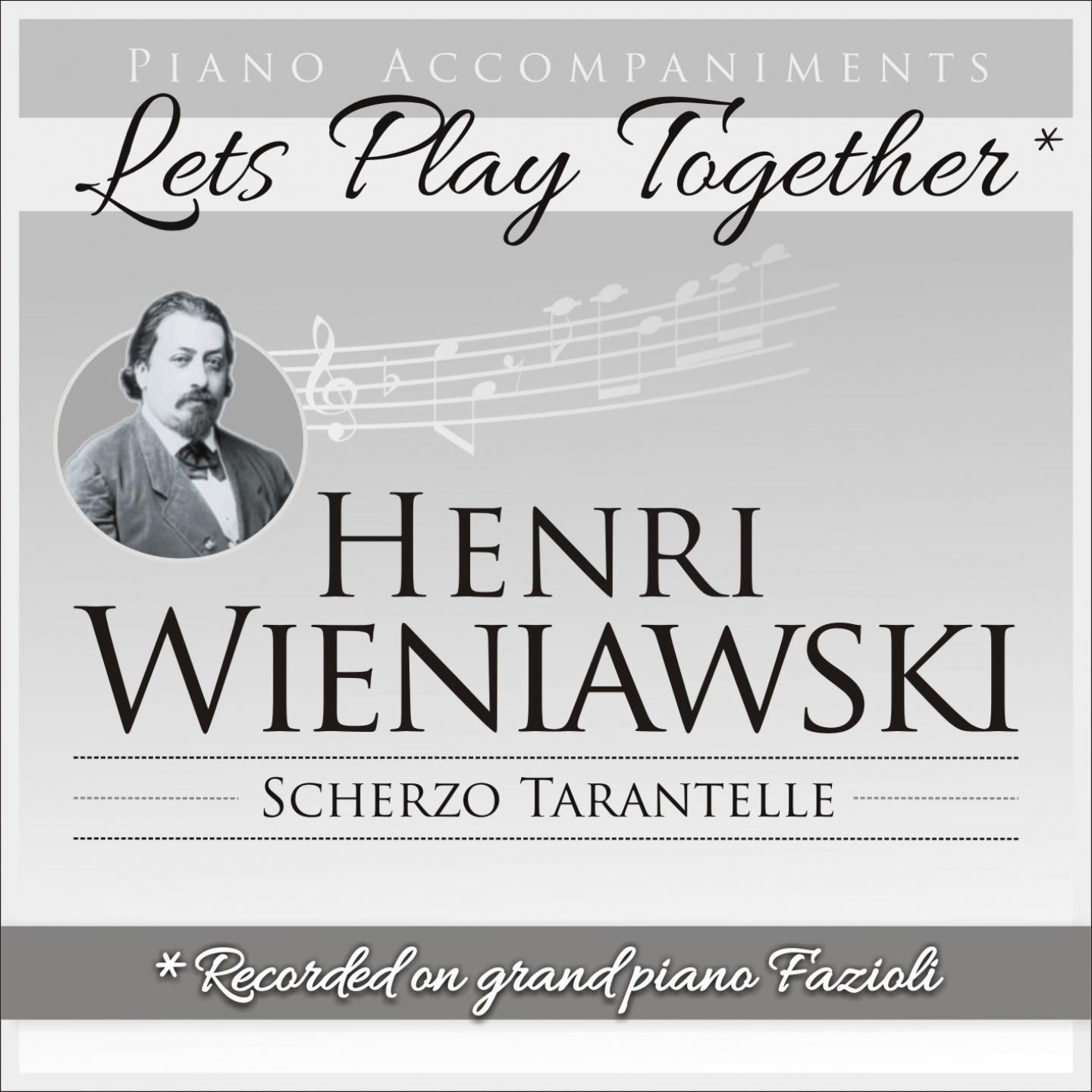 Scherzo Tarantelle: No. 2, Cantabile (Piano Accompaniment)