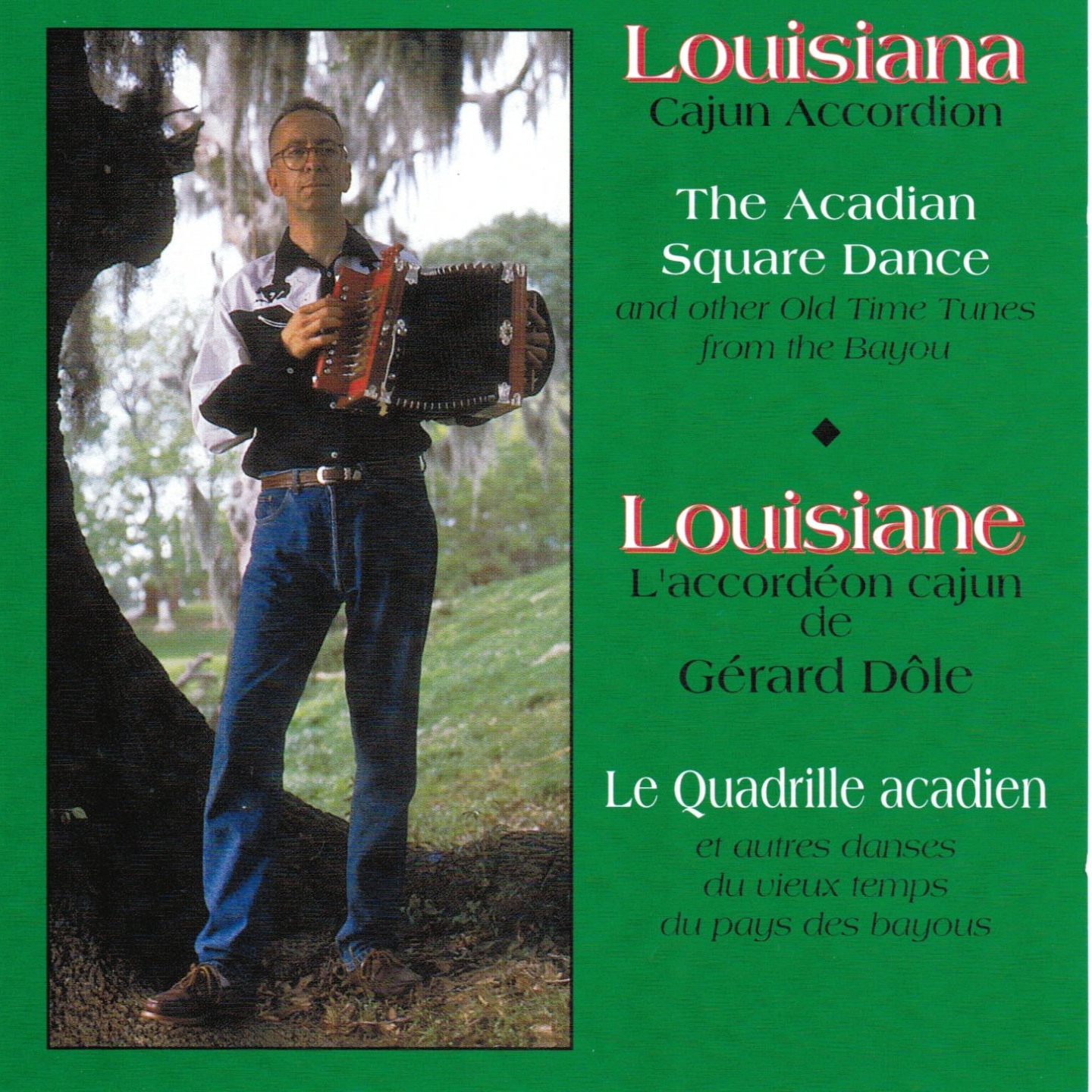 Louisiana Cajun Accordion - The Acadian Square Dance (Accordéon Louisiane)