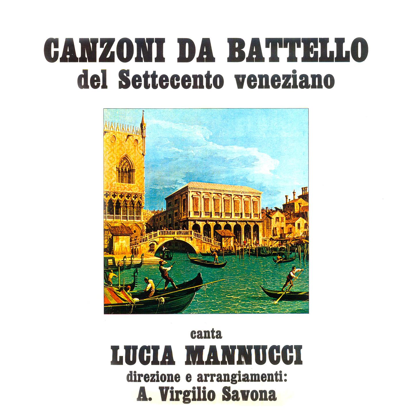 Canzone da battello (Del Settecento veneziano)