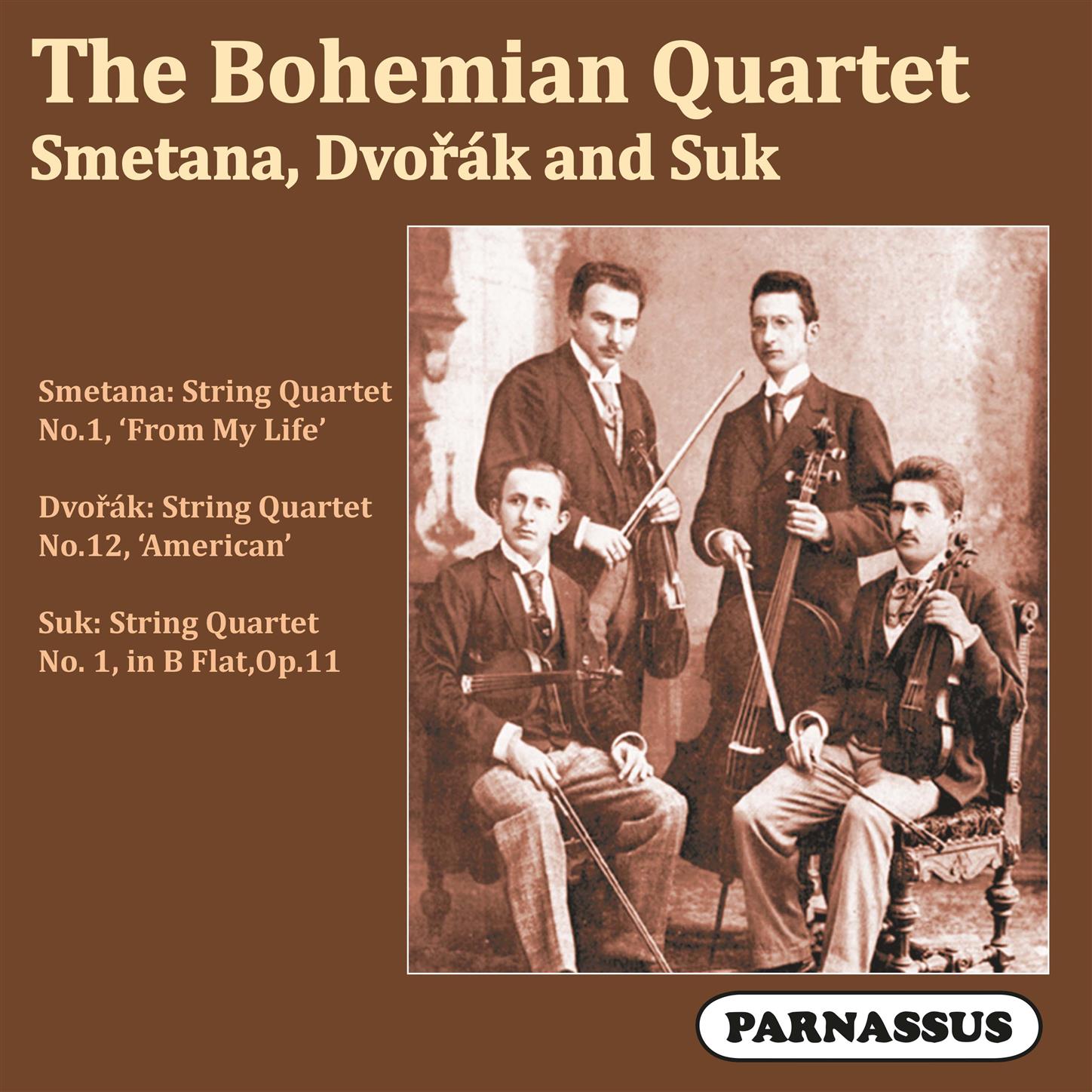 The Bohemian Quartet Play Smetana, Antonín Dvorák, & Suk