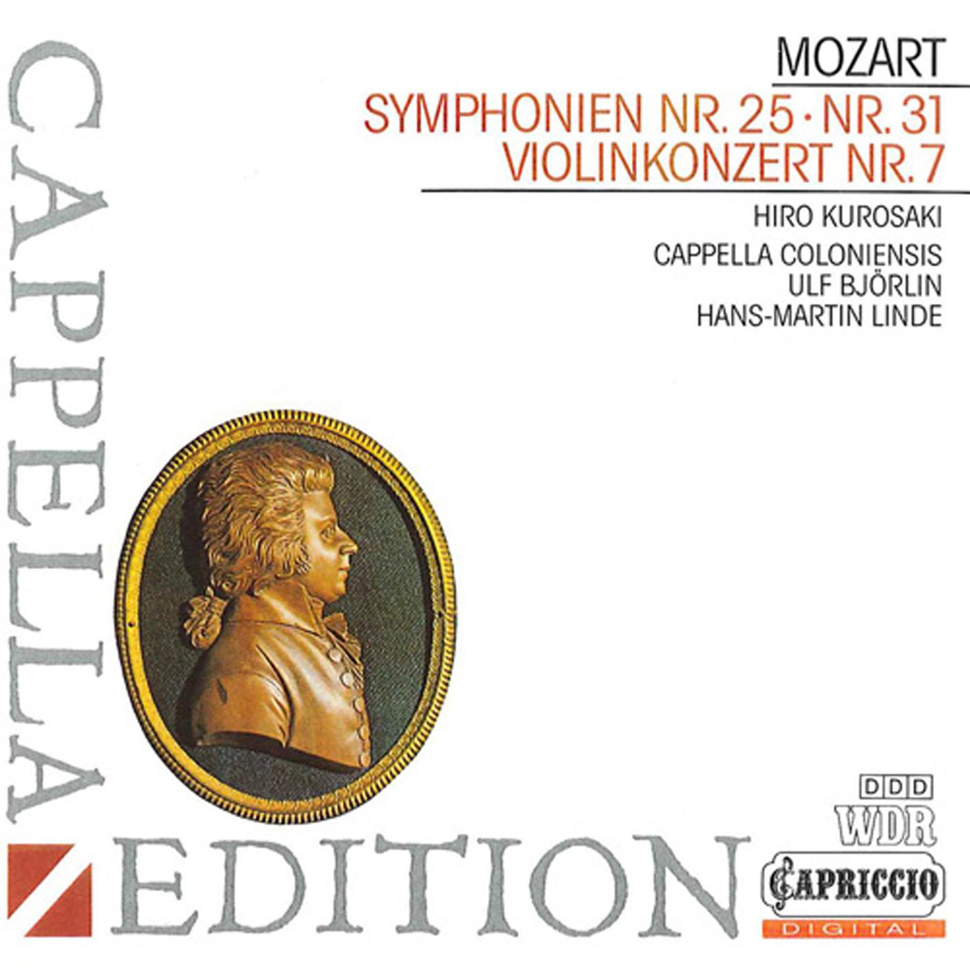 MOZART, W.A.: Symphonies Nos. 25 and 31 / Violin Concerto, K. 271i (Hiro Kurosaki, Bjorlin, Linde)