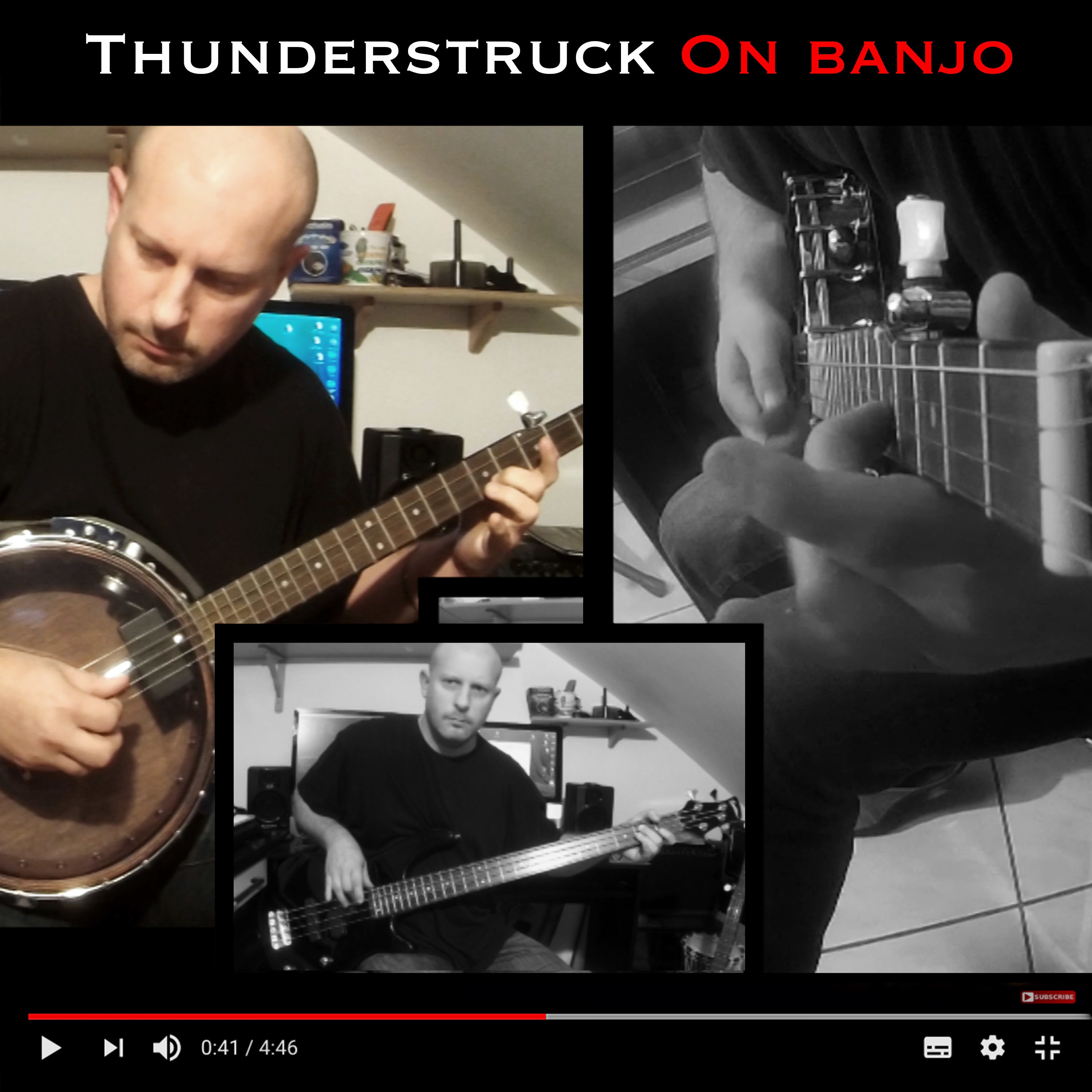 Thunderstruck (On Banjo)