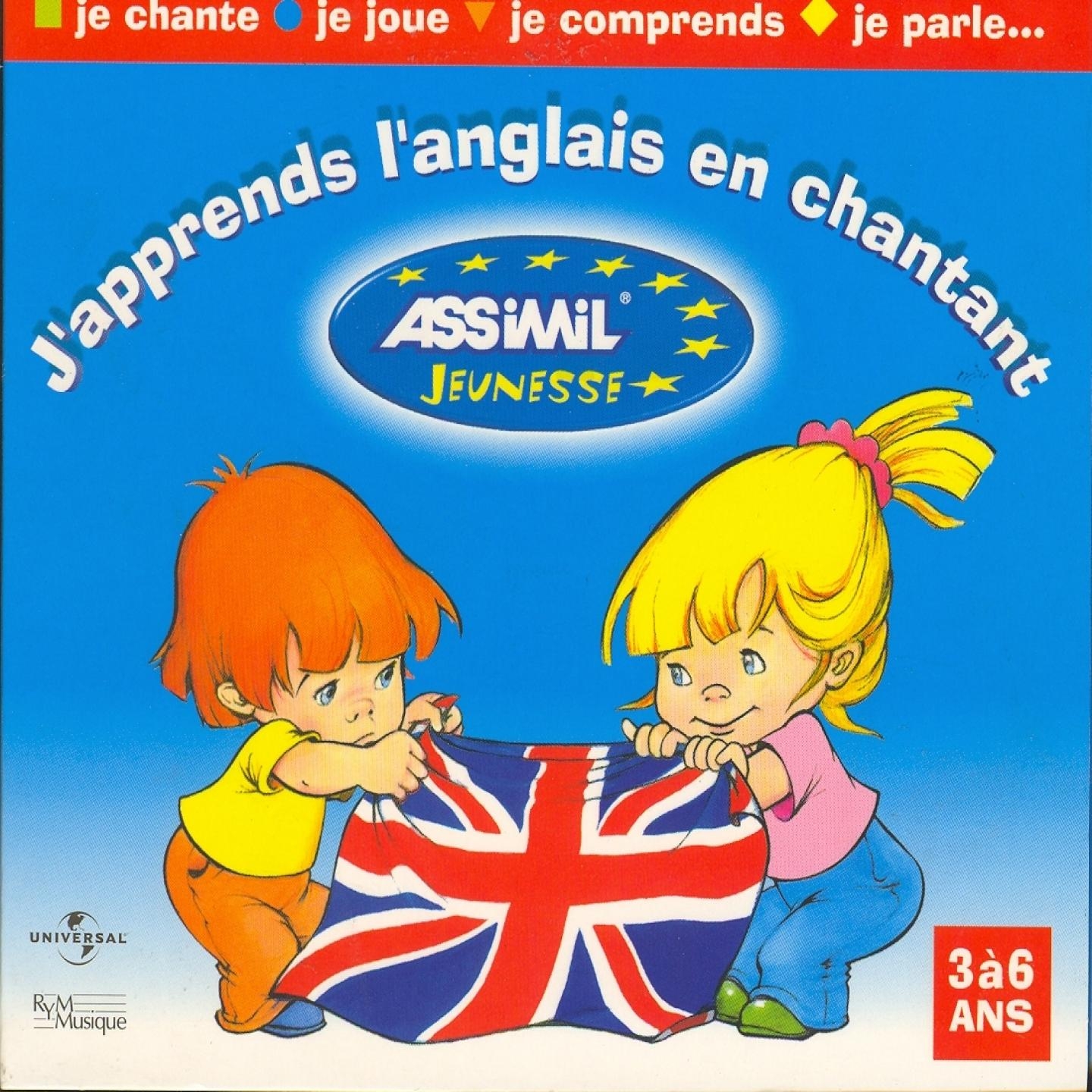 J'apprends l'Anglais en chantant (3 à 6 ans) (Learning English)